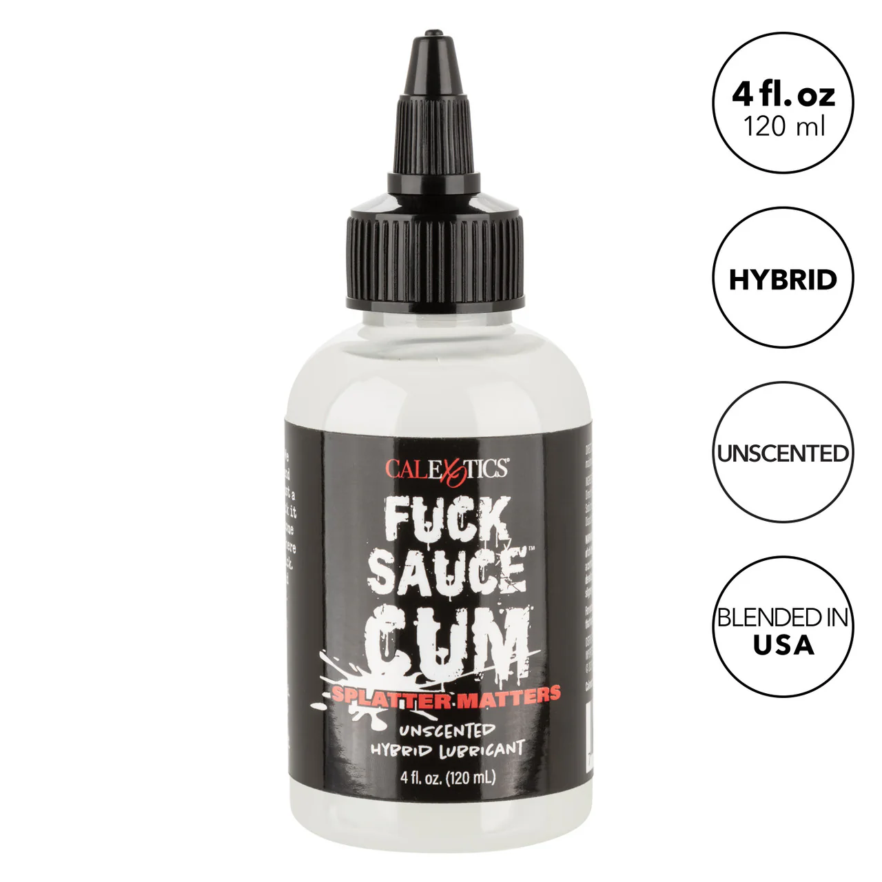 Fuck Sauce Cum Hybrid Lubricant 4oz - Image 3