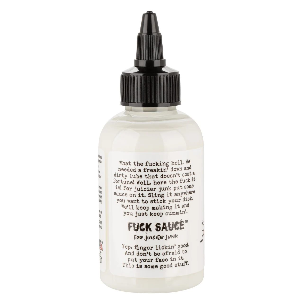 Fuck Sauce Cum Scented Water Based Lubricant 4oz - Image 4