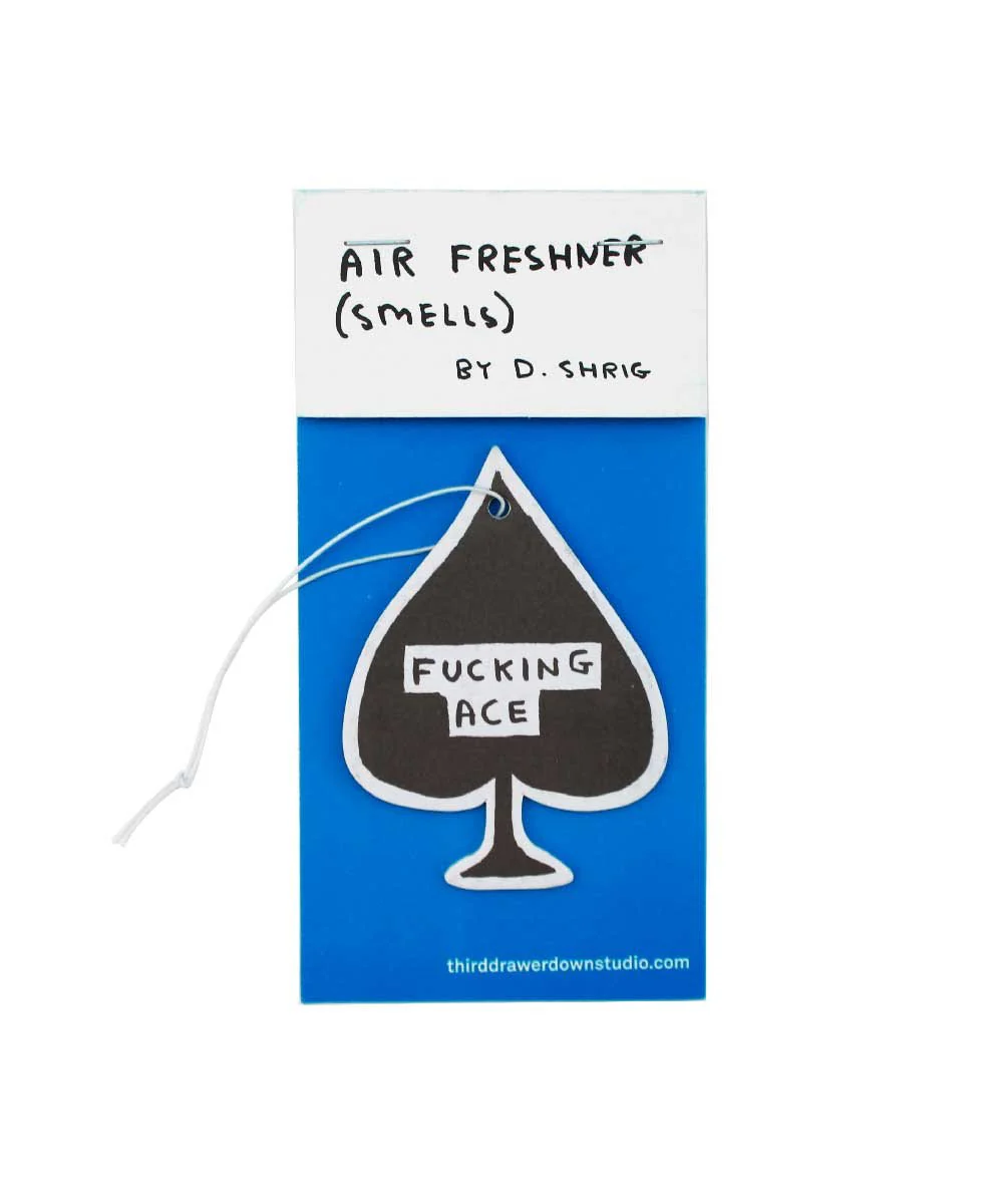Fucking Ace Air Freshener Third Drawer Down X David Shrigley - Image 3