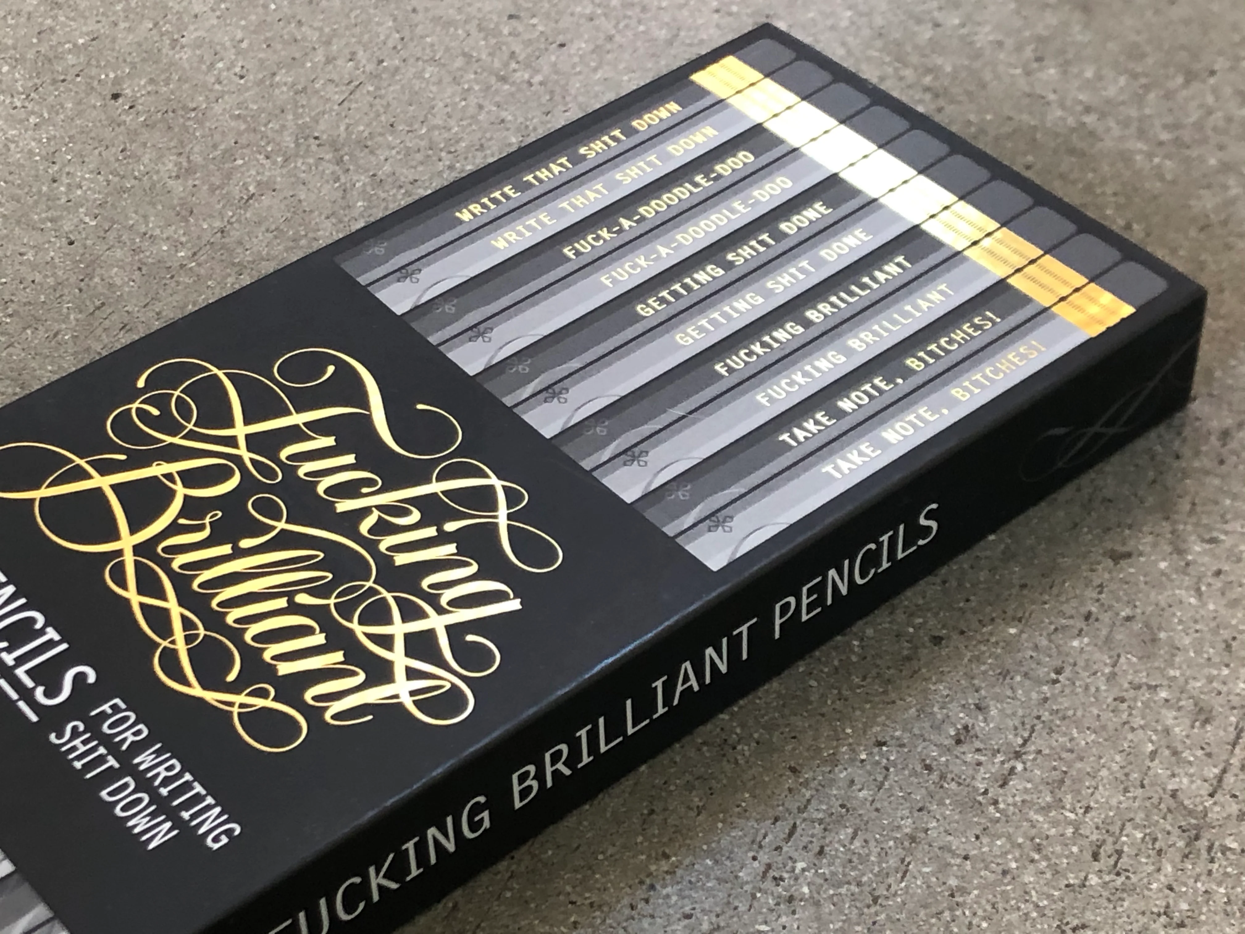 FUCKING BRILLIANT PENCILS BY CALLIGRAPHUCK - Image 2