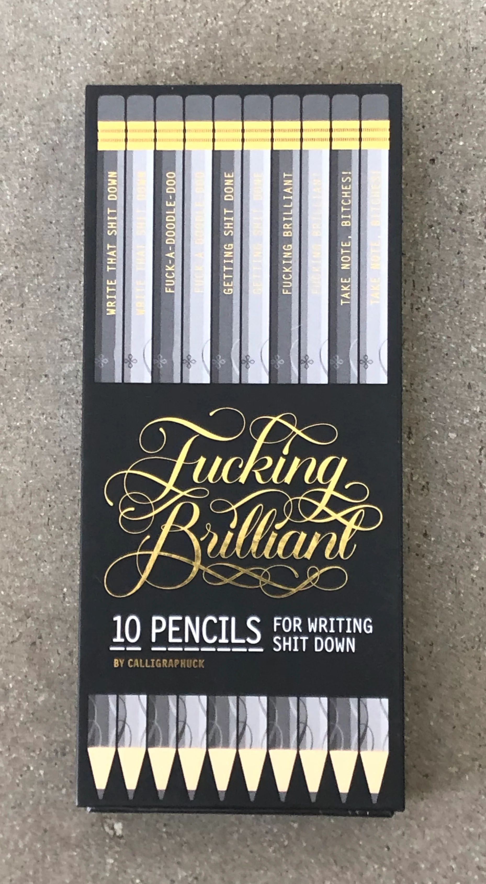 FUCKING BRILLIANT PENCILS BY CALLIGRAPHUCK - Image 5