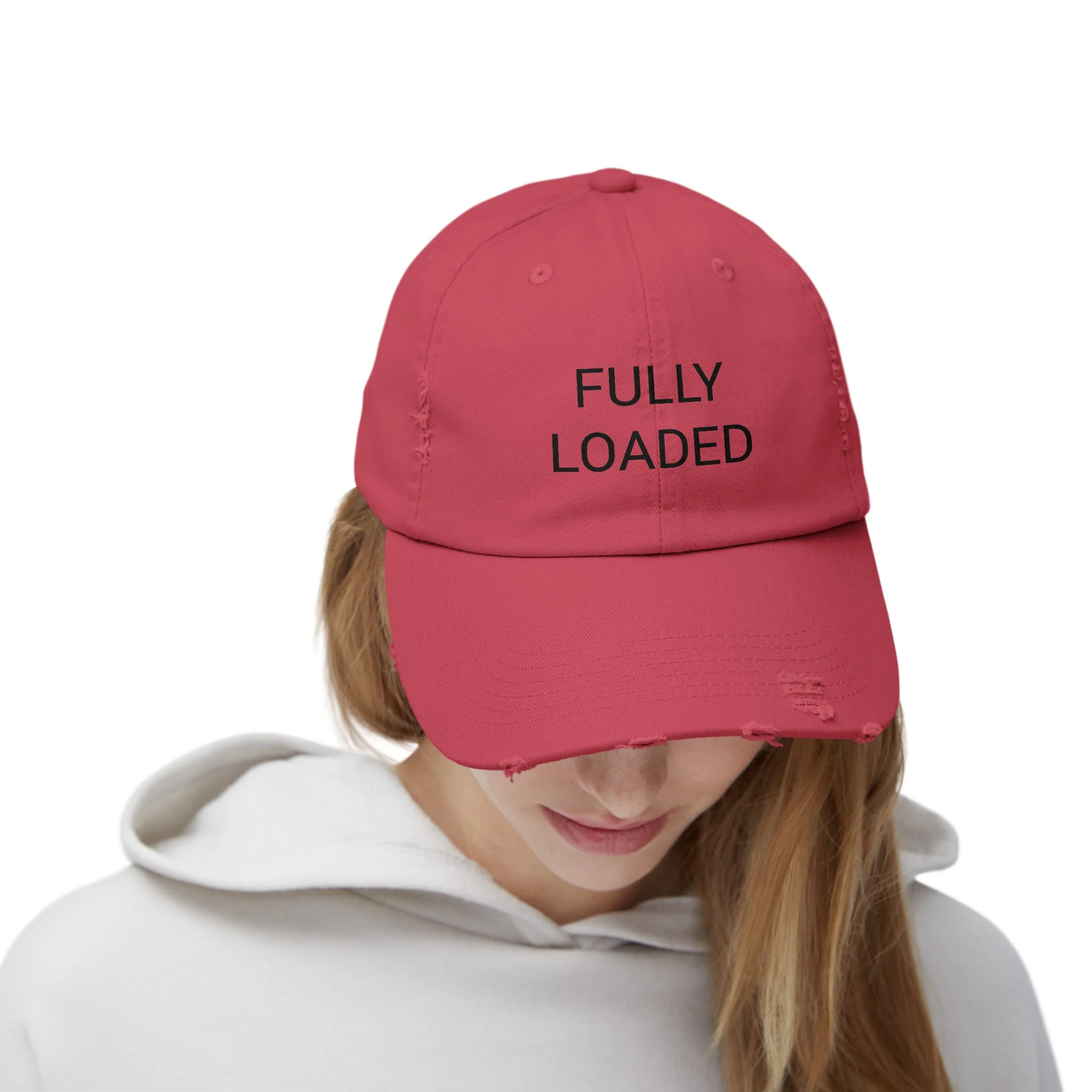 FULLY LOADED Distressed Cap in 6 colors - Image 15