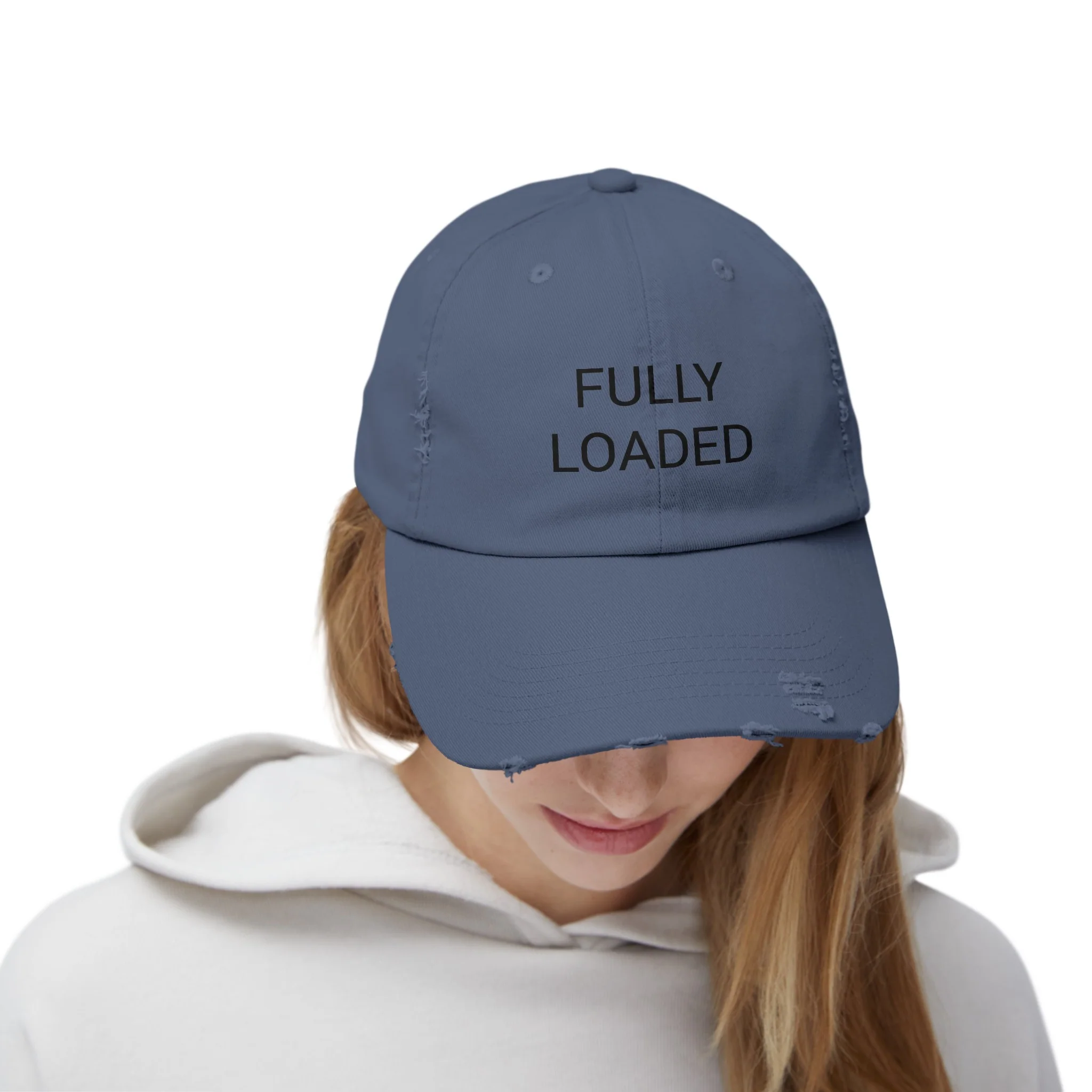 FULLY LOADED Distressed Cap in 6 colors - Image 18