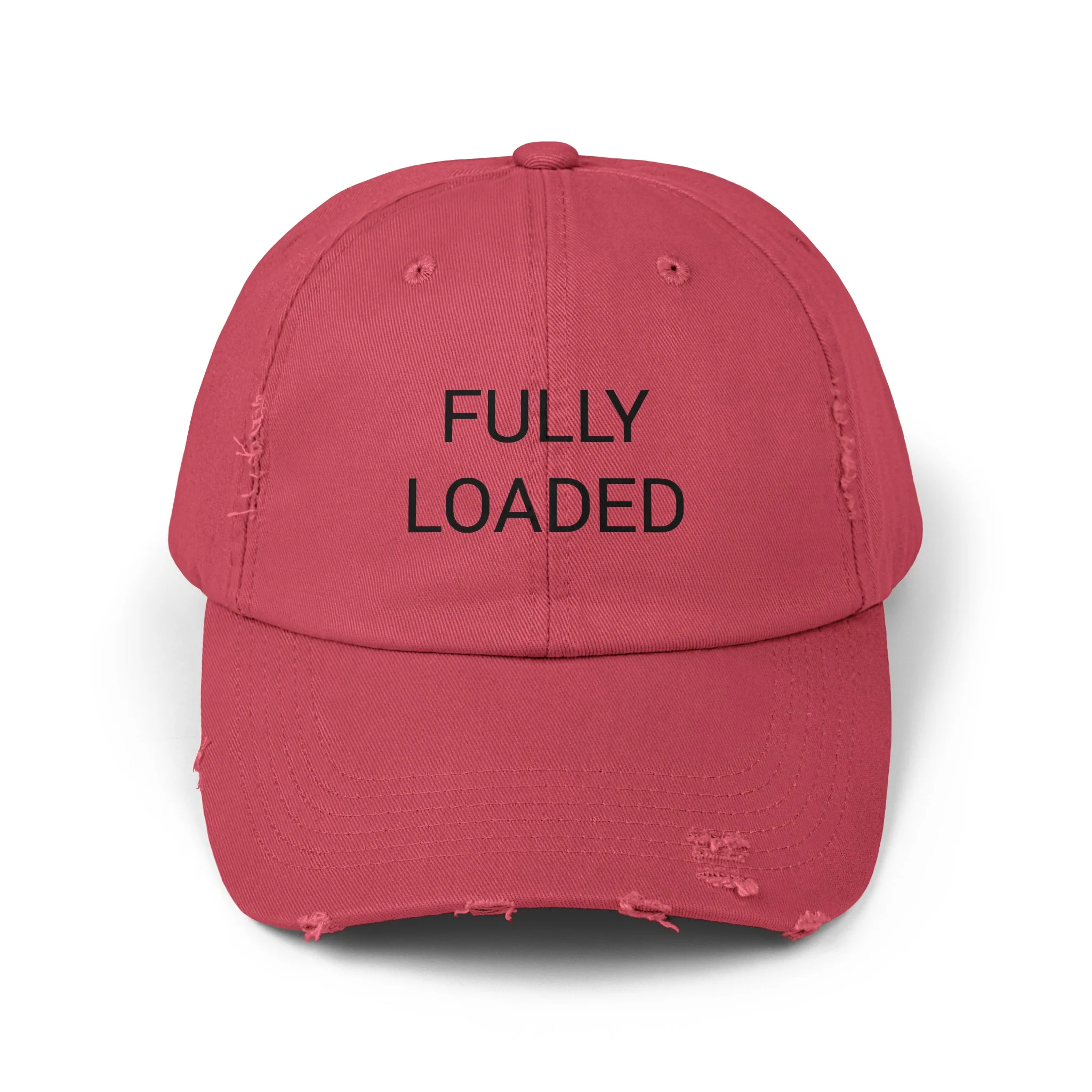 FULLY LOADED Distressed Cap in 6 colors - Image 3
