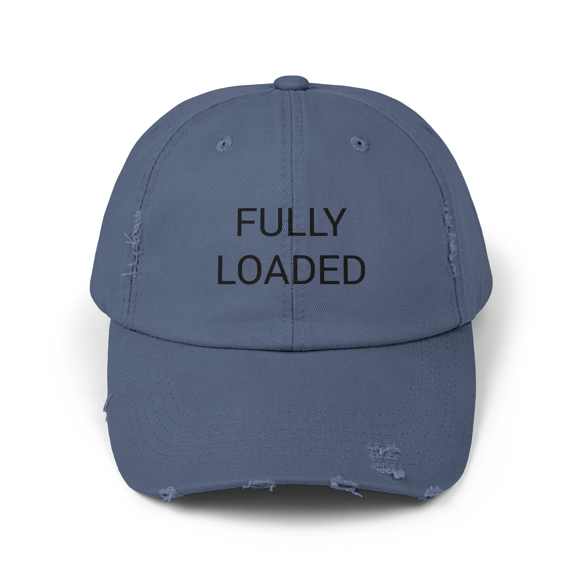 FULLY LOADED Distressed Cap in 6 colors - Image 4