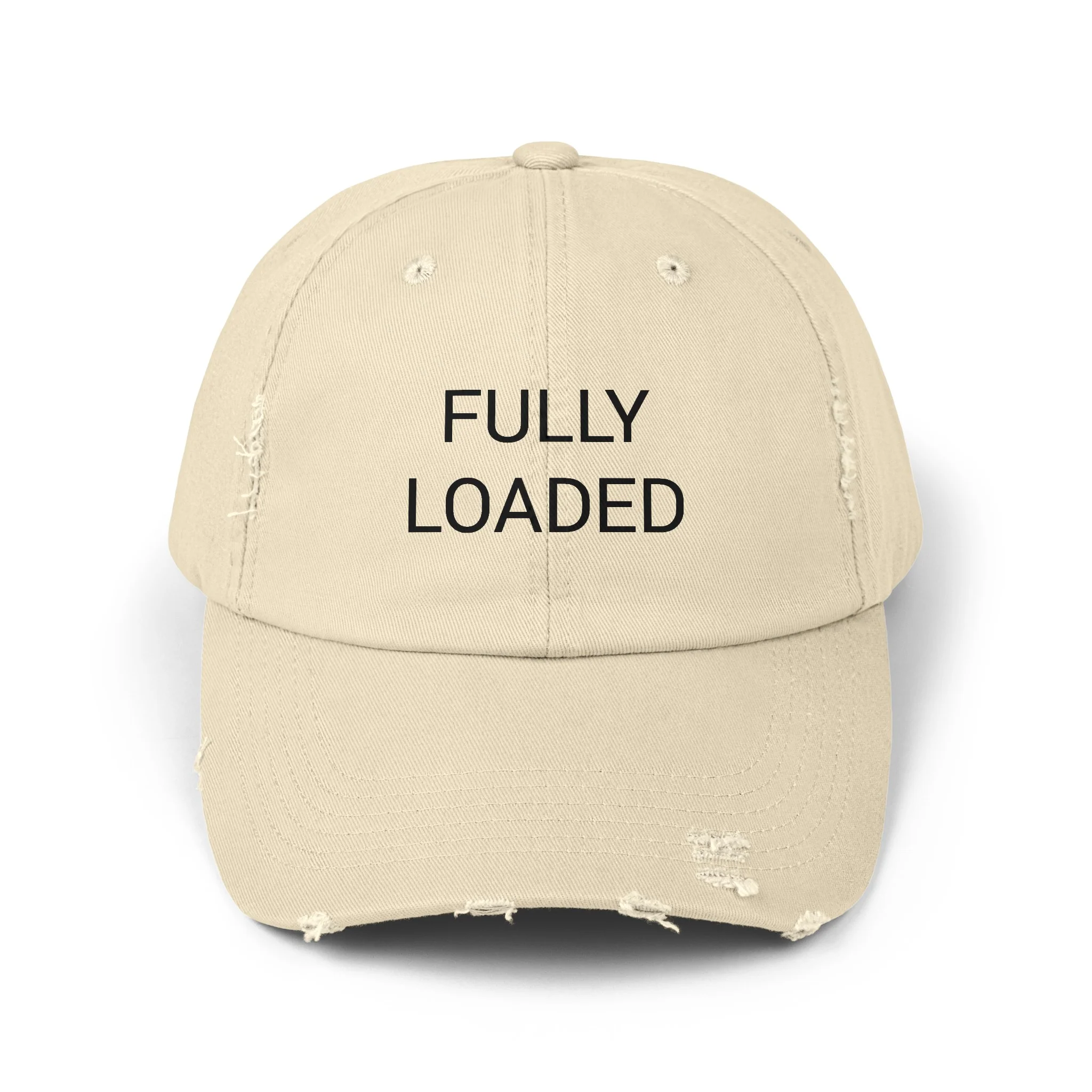 FULLY LOADED Distressed Cap in 6 colors - Image 5