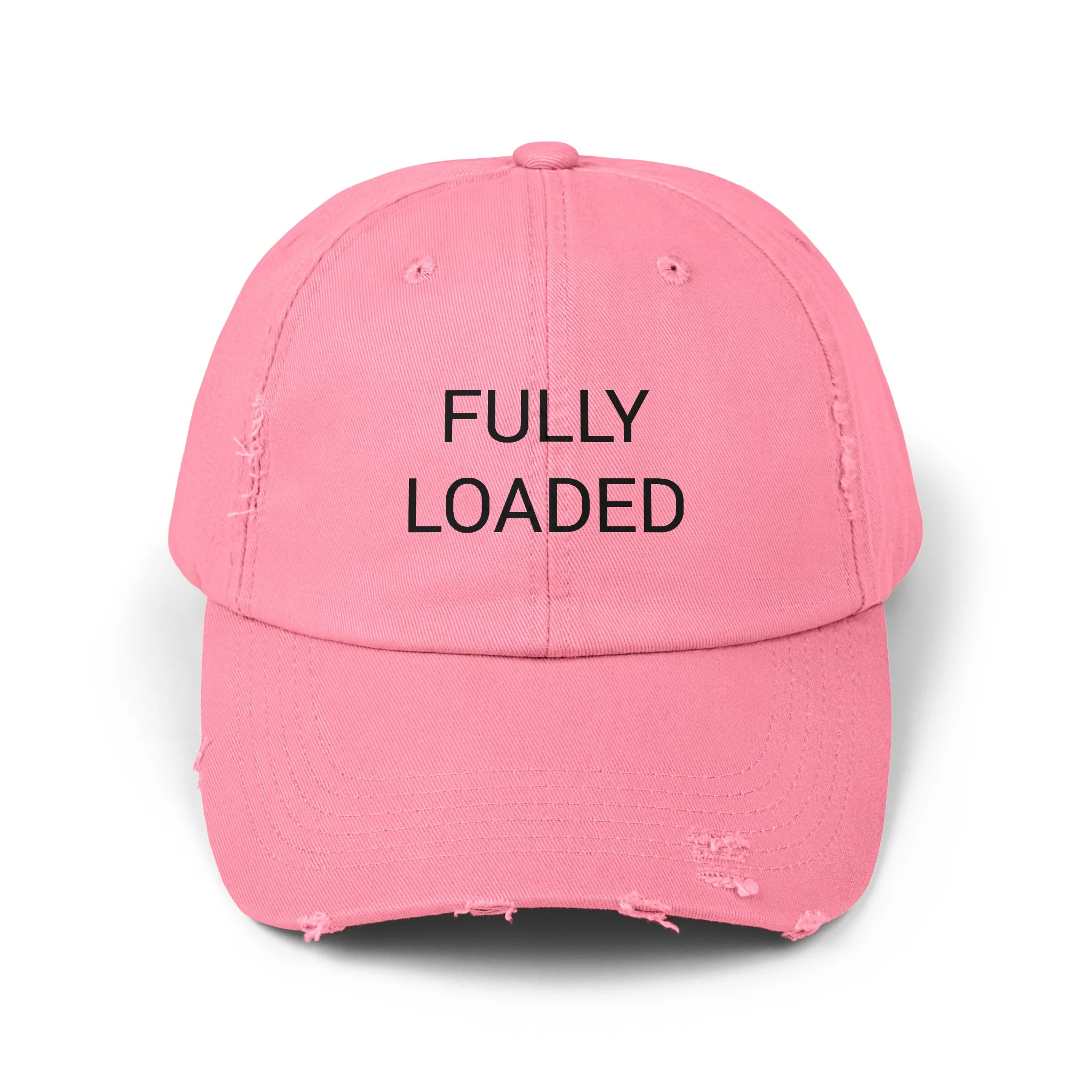 FULLY LOADED Distressed Cap in 6 colors - Image 6