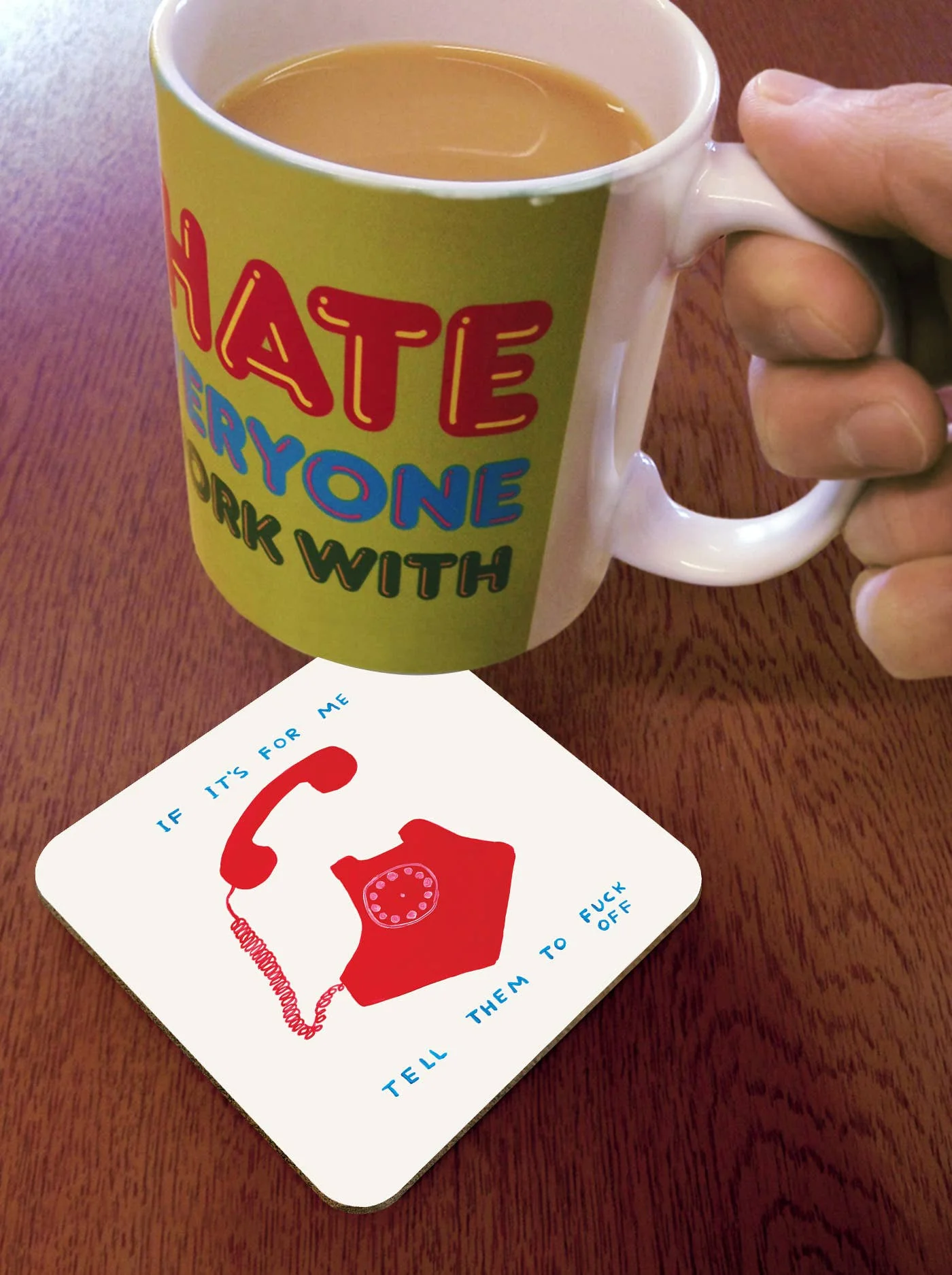 David Shrigley Coaster - If It's For Me - Image 2
