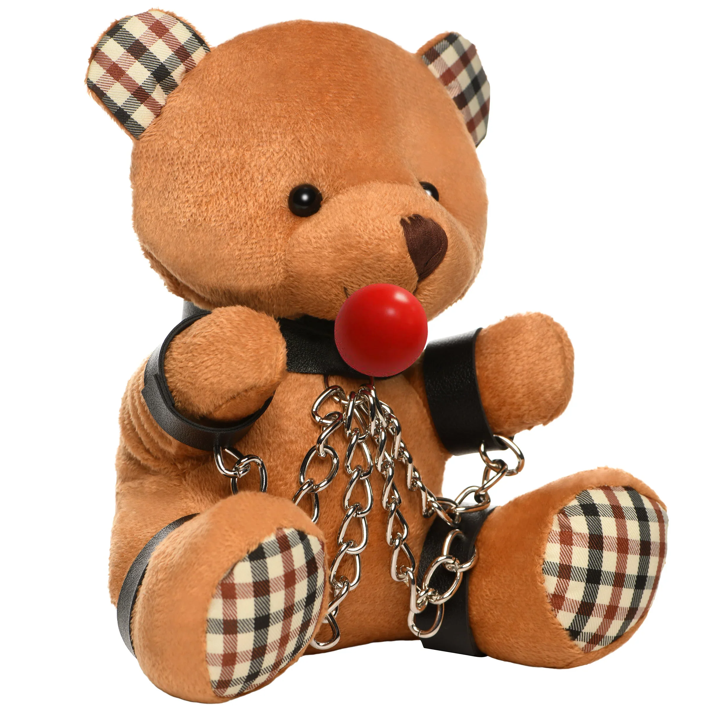 GAGGED TEDDY BEAR PLUSH - Image 4