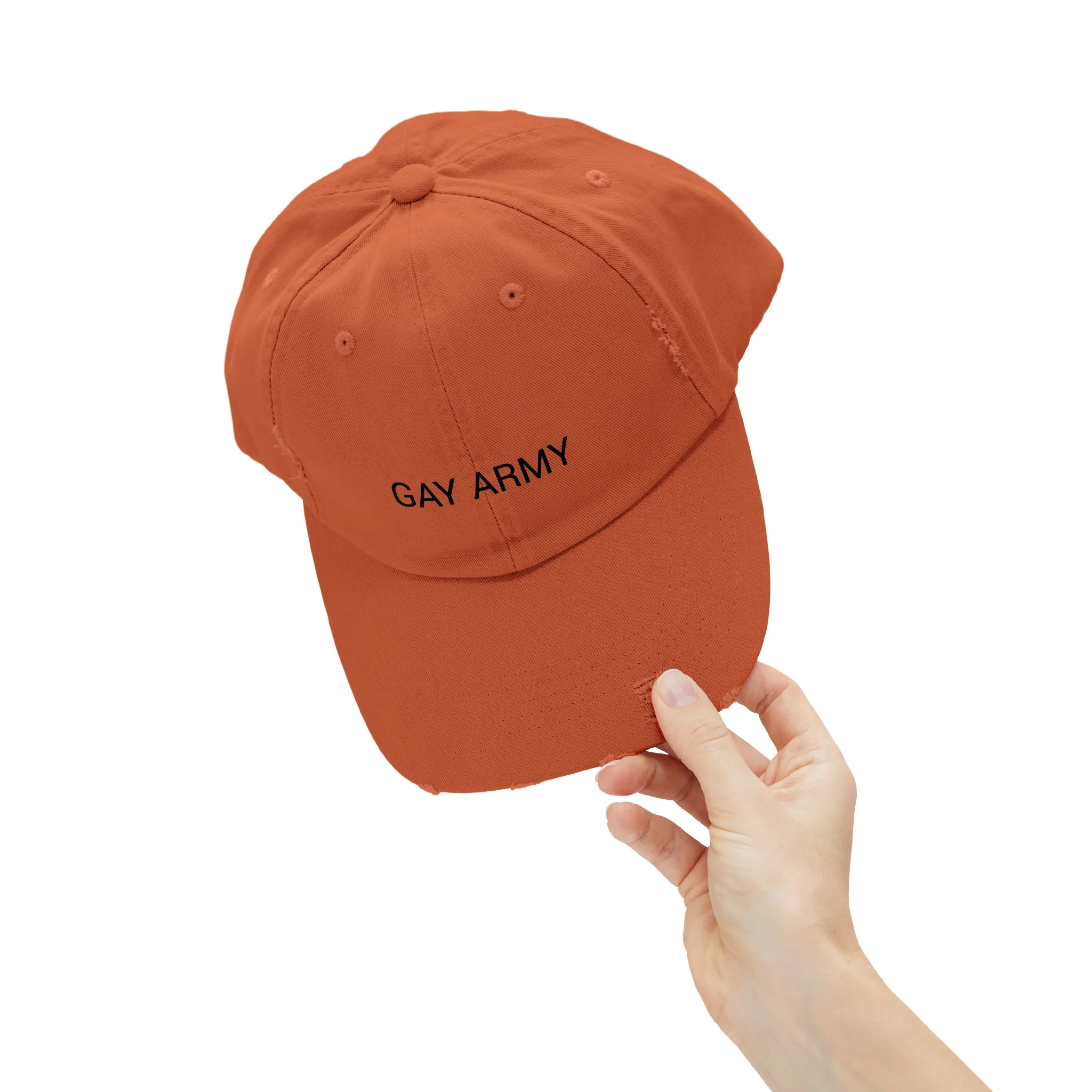 GAY ARMY Distressed Cap in 6 colors - Image 17
