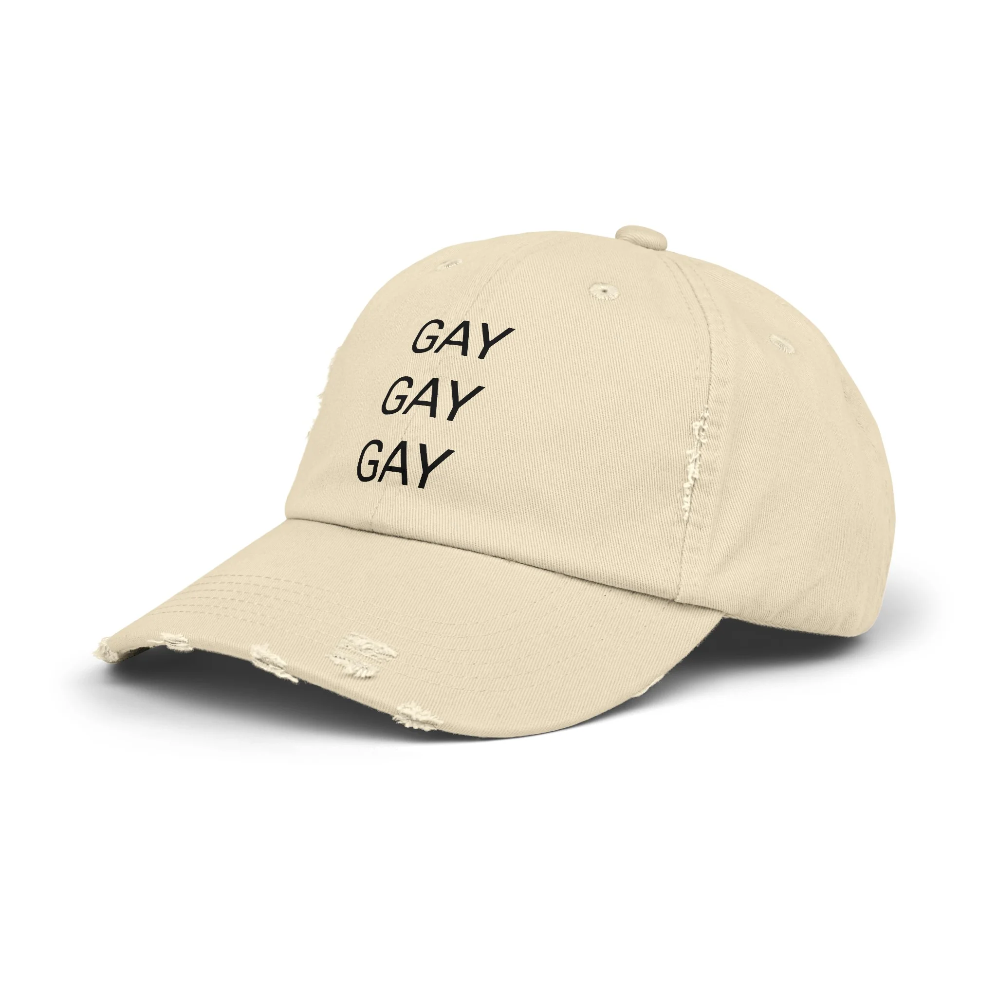 GAY GAY GAY Distressed Cap in 6 colors - Image 32