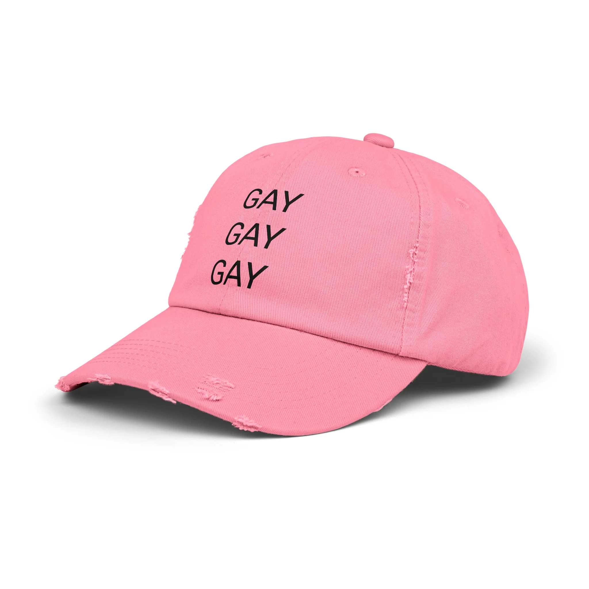 GAY GAY GAY Distressed Cap in 6 colors - Image 7