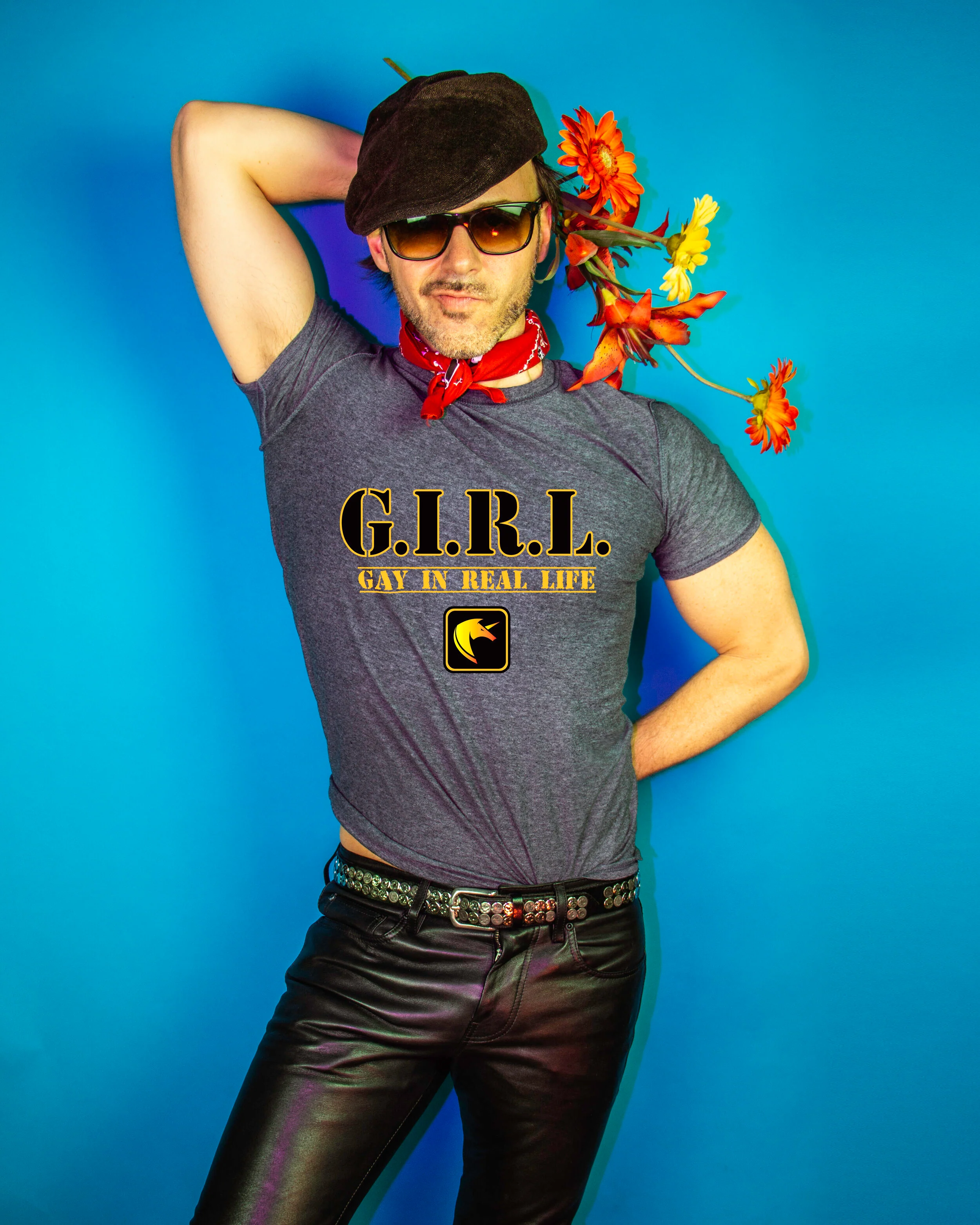Gay In Real Life Tee by Peachy Kings - Image 2