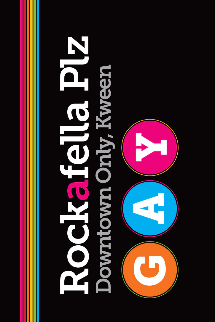 GAY SUBWAY GREETING CARD BY KWEER CARDS - Image 2