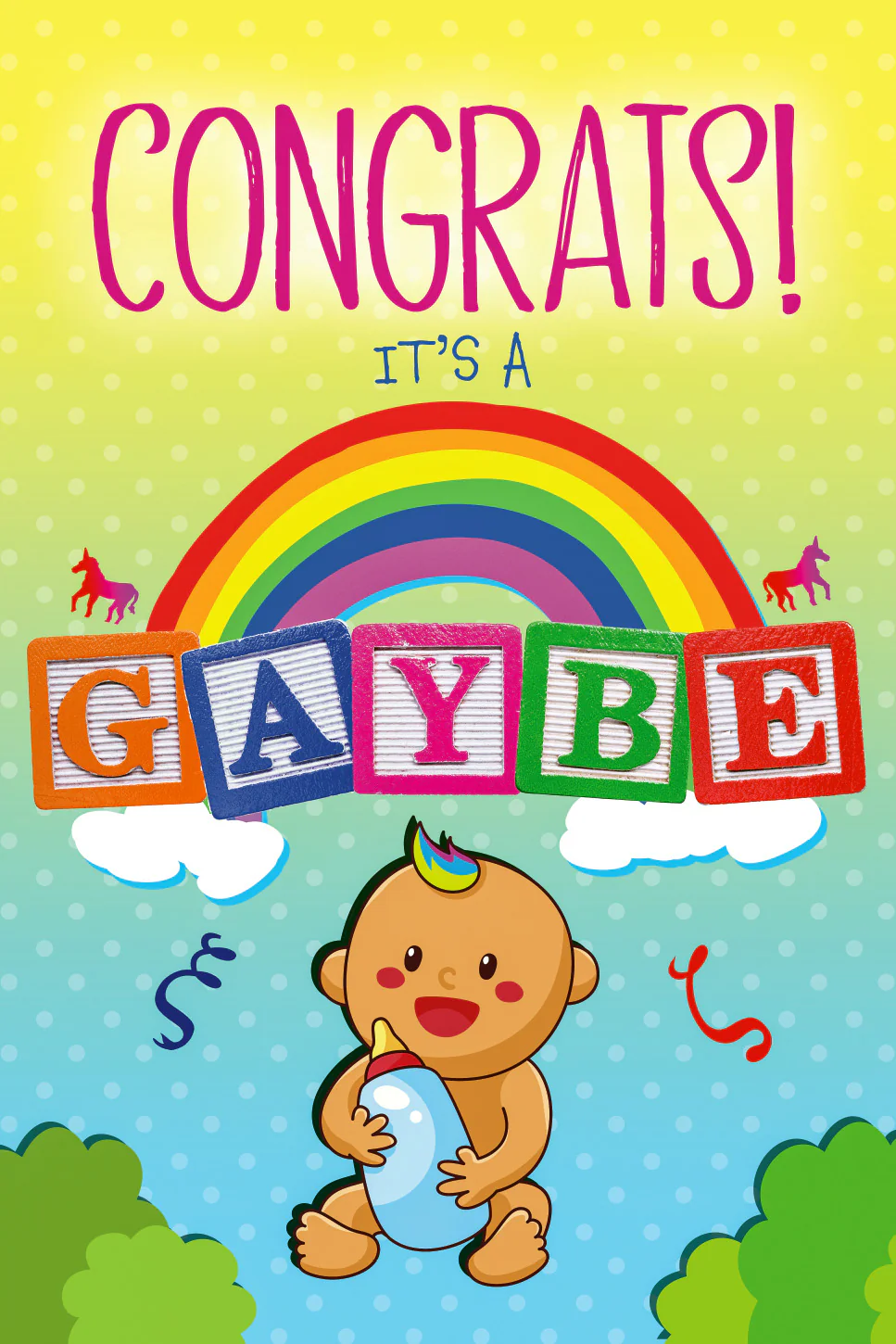 GAYBE GAY GREETING CARD BY KWEER CARDS - Image 2