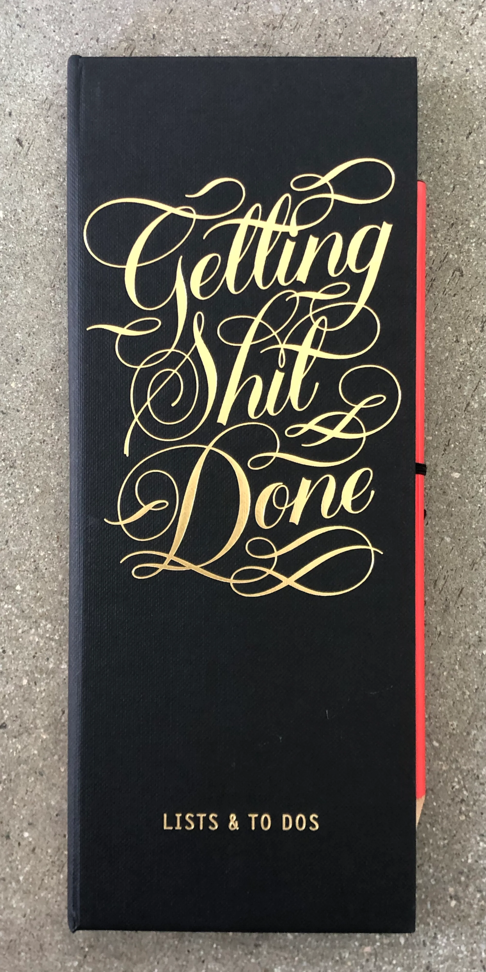 GETTING SHIT DONE LIST LEDGER BY CALLIGRAPHUCK - Image 2