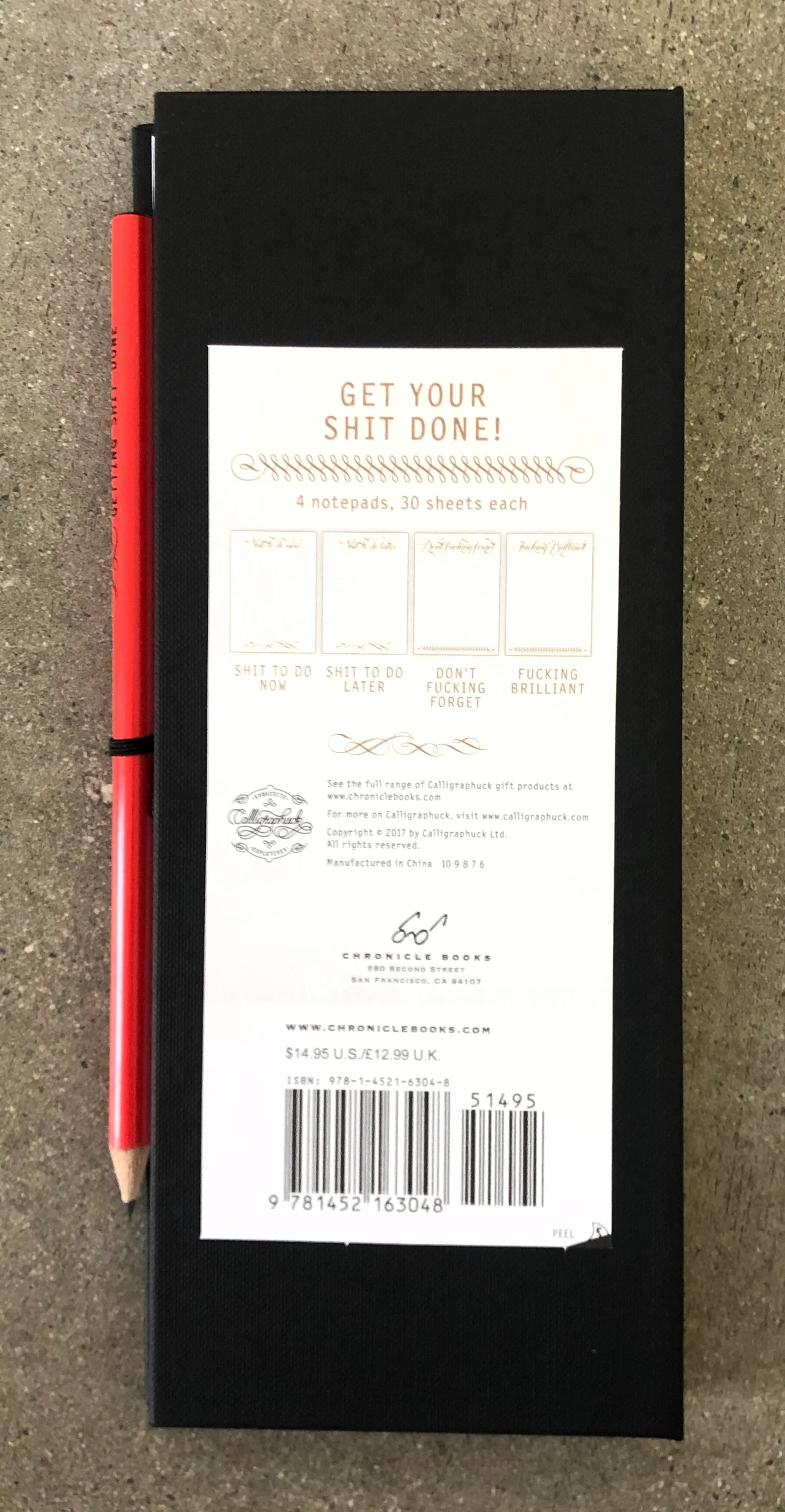 GETTING SHIT DONE LIST LEDGER BY CALLIGRAPHUCK - Image 7