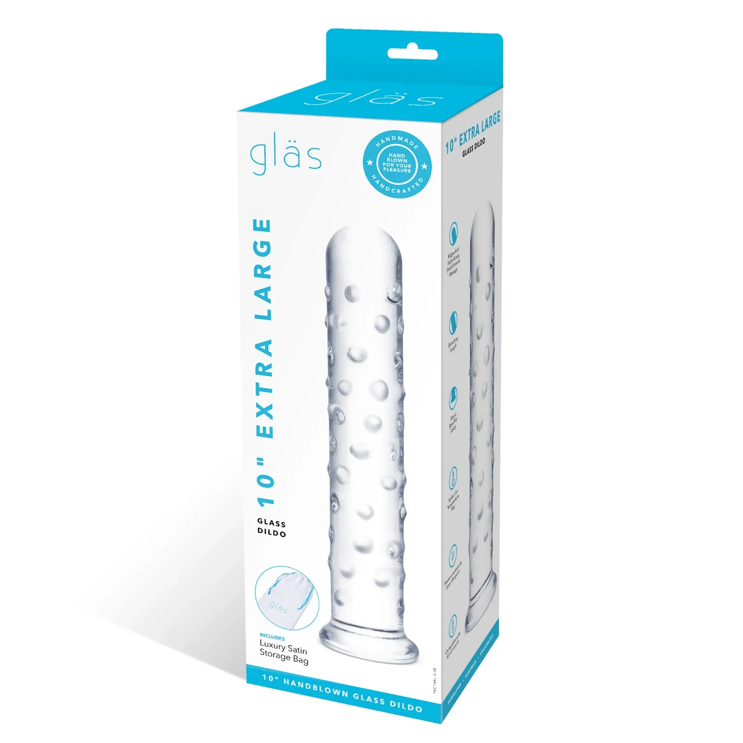 Gläs 10" Extra Large Glass Dildo - Image 8