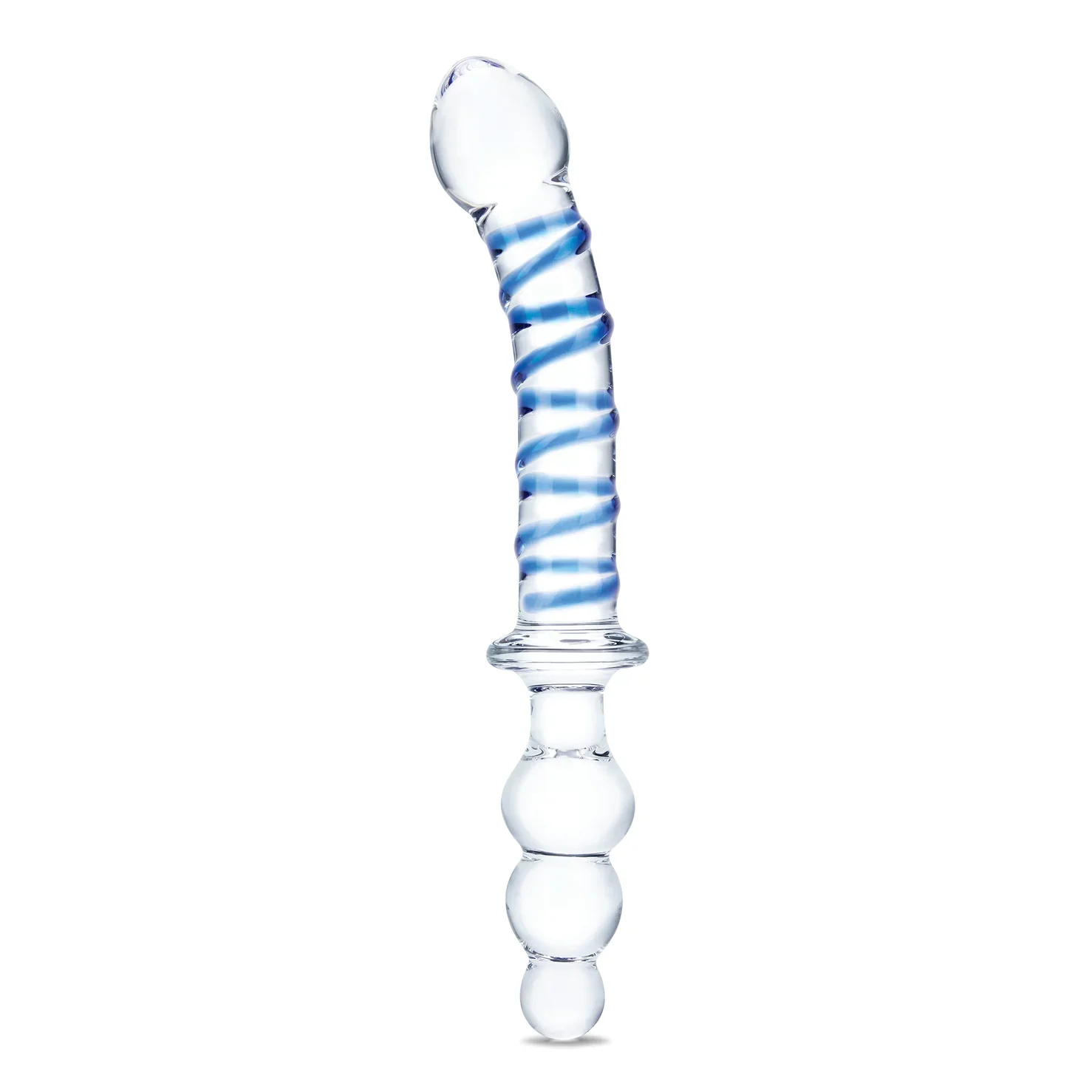 Gläs 10" Twister Dual-Ended Dildo - Image 2