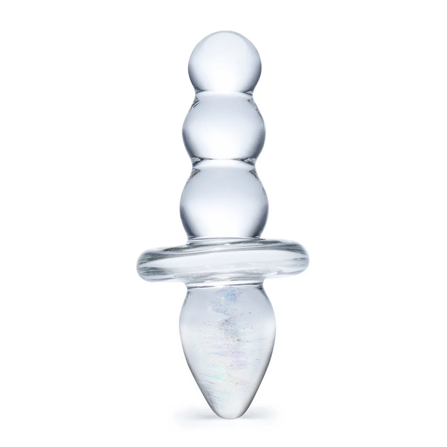 Gläs 4.5" Titus Beaded Butt Plug - Image 2
