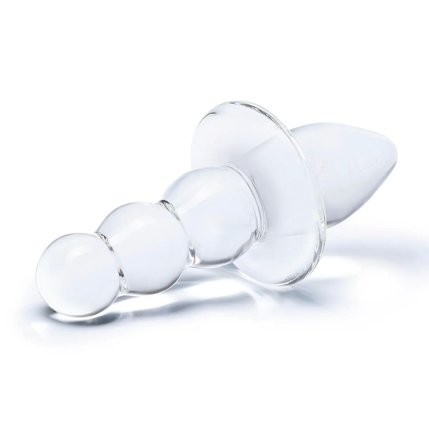 Gläs 4.5" Titus Beaded Butt Plug - Image 3