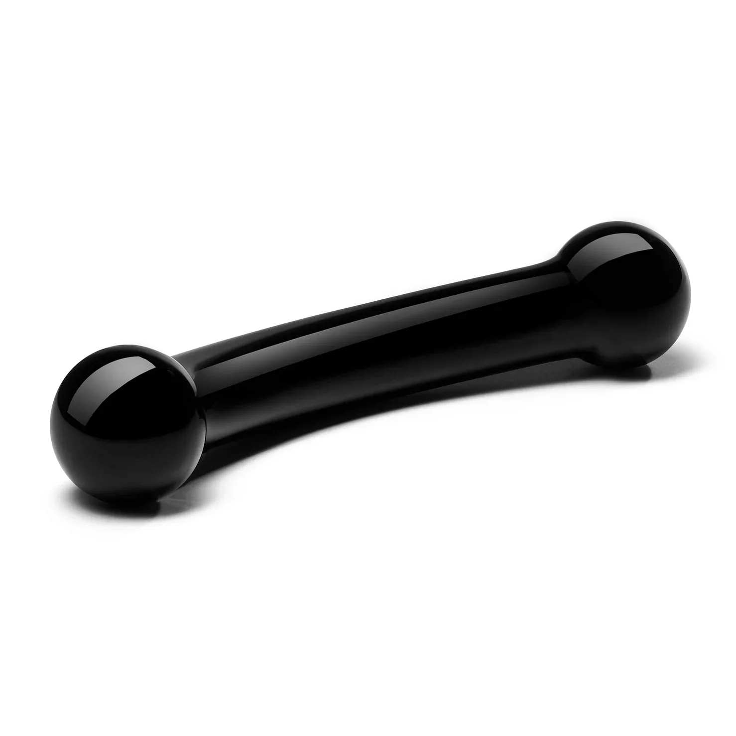 Gläs 5.5" Double Bull Black Dildo - Image 3