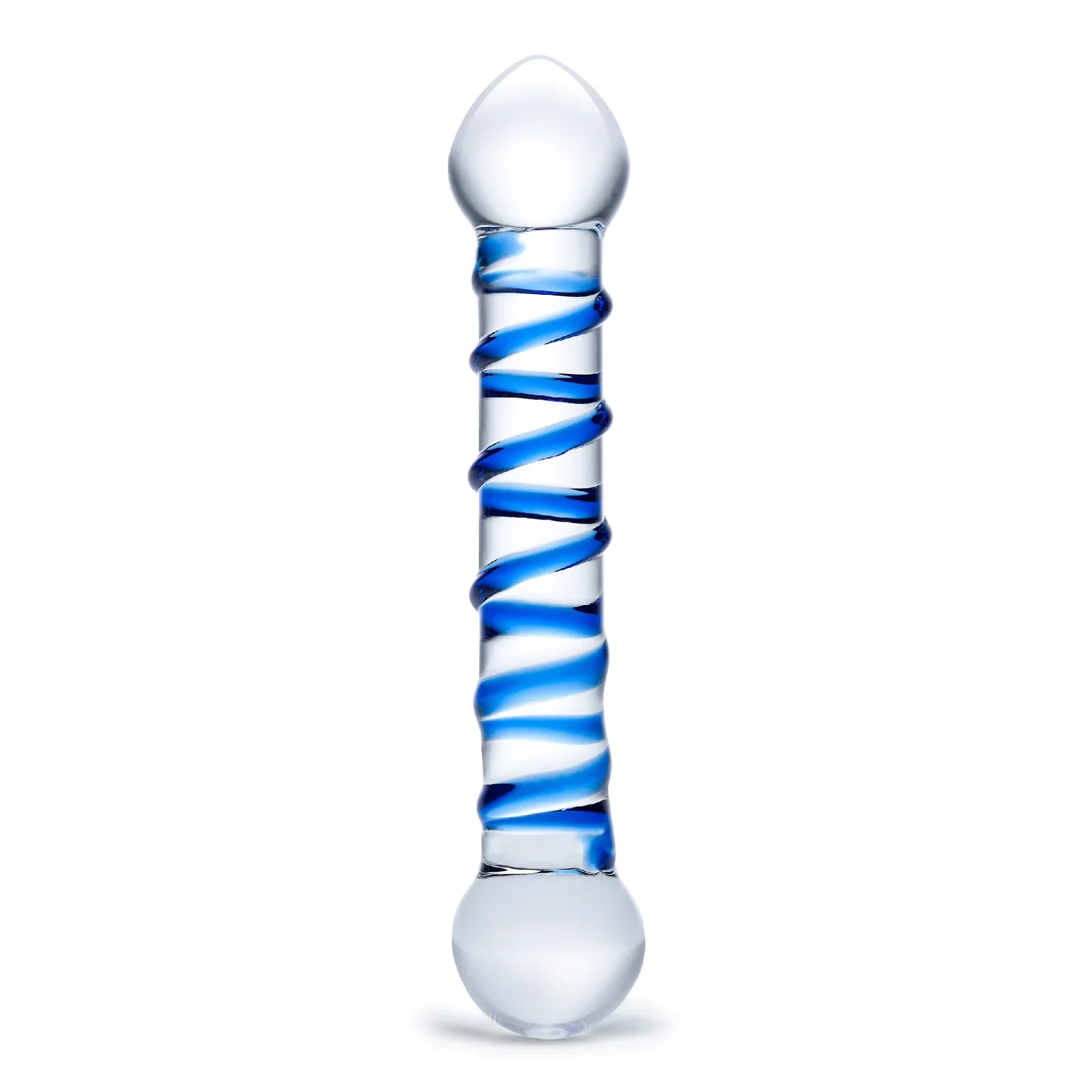 Gläs 6.5" Spiral dildo - Image 2