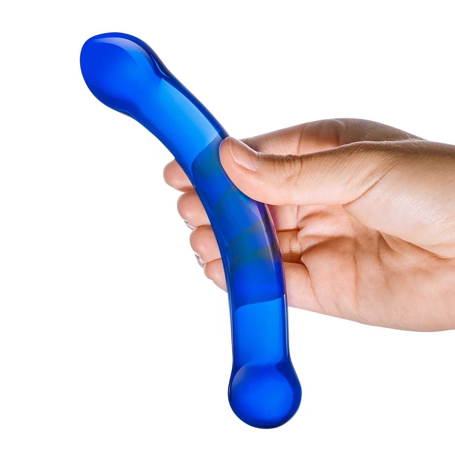 Gläs 6" Curved Glass Dildo - Image 4