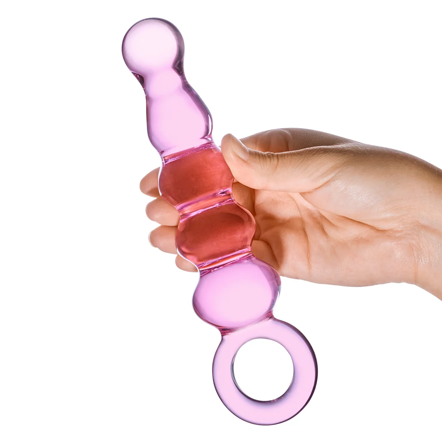Gläs 7.5" Quintessence Beaded Anal Slider - Image 4
