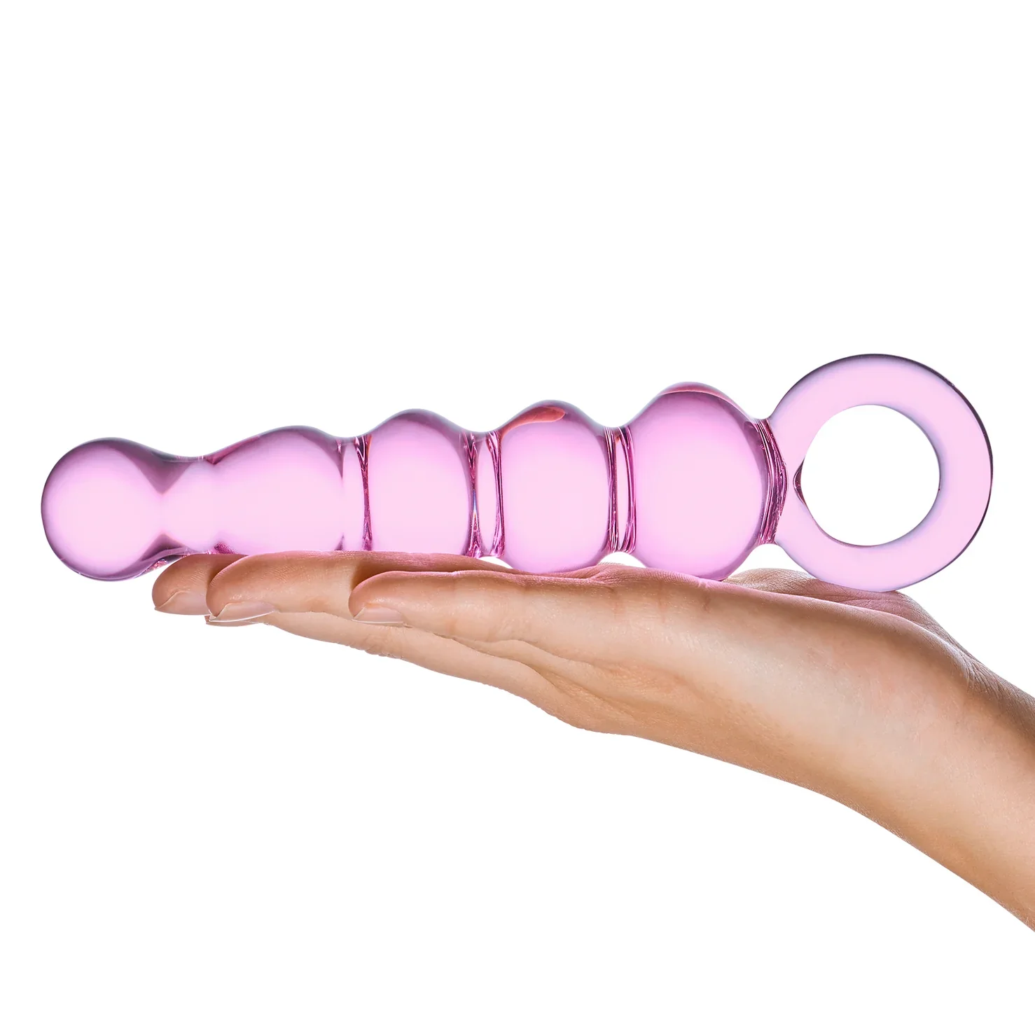 Gläs 7.5" Quintessence Beaded Anal Slider - Image 5