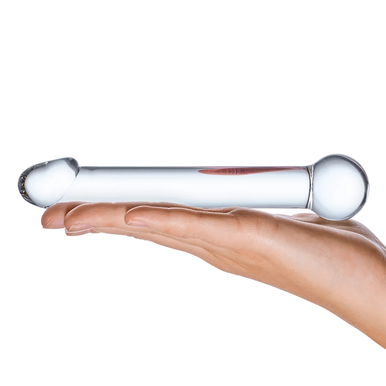 Gläs 7" realistic head glass dildo - Image 5