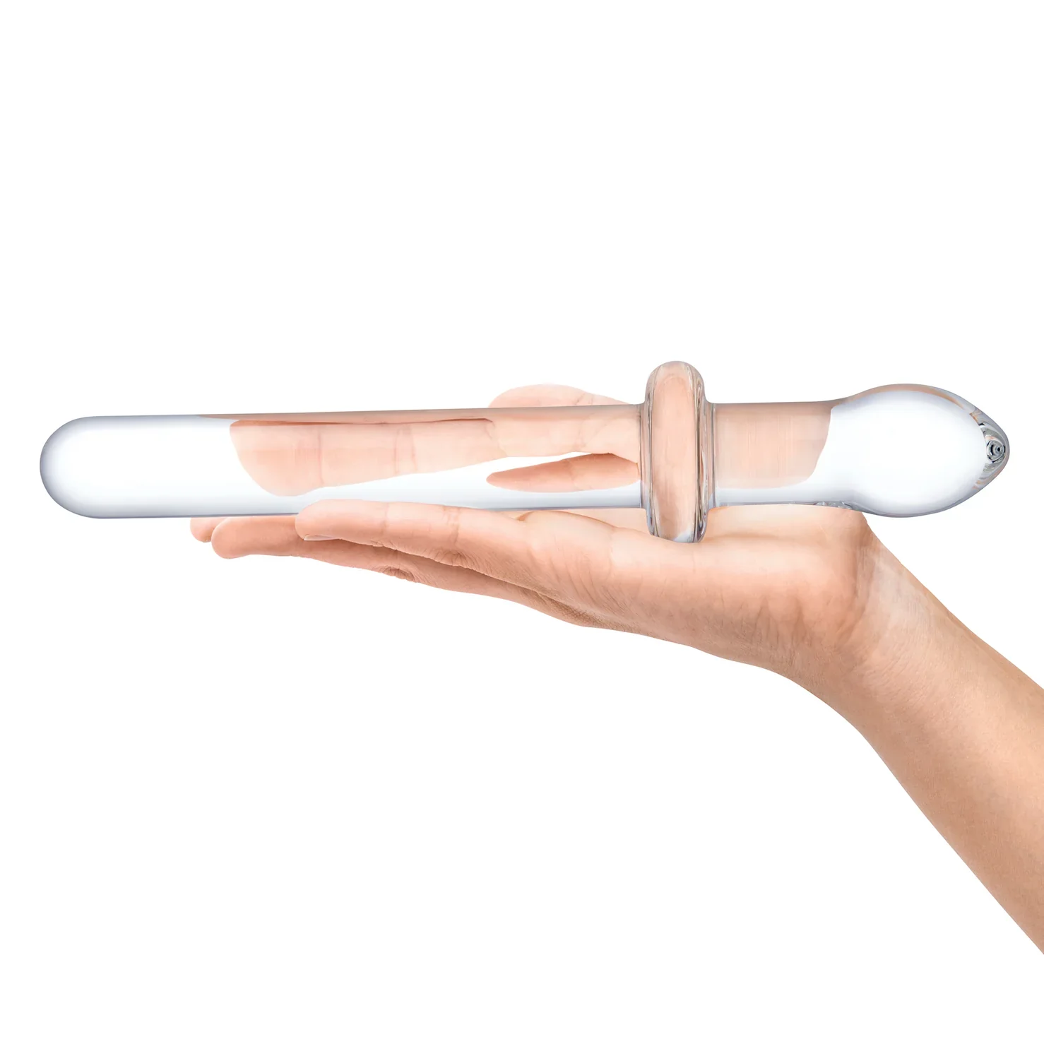 Gläs 9.25" Classic Smooth Dual-Ended Dildo - Image 5