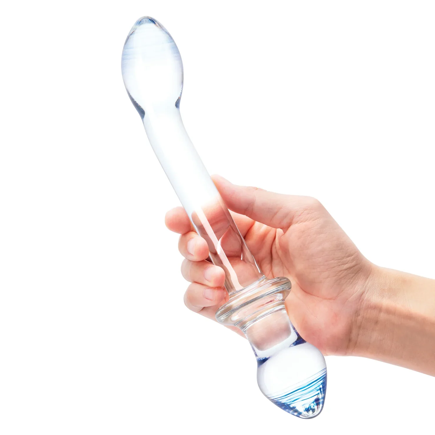 Gläs 9.5" Double Play Dual-Ended Dildo - Image 4