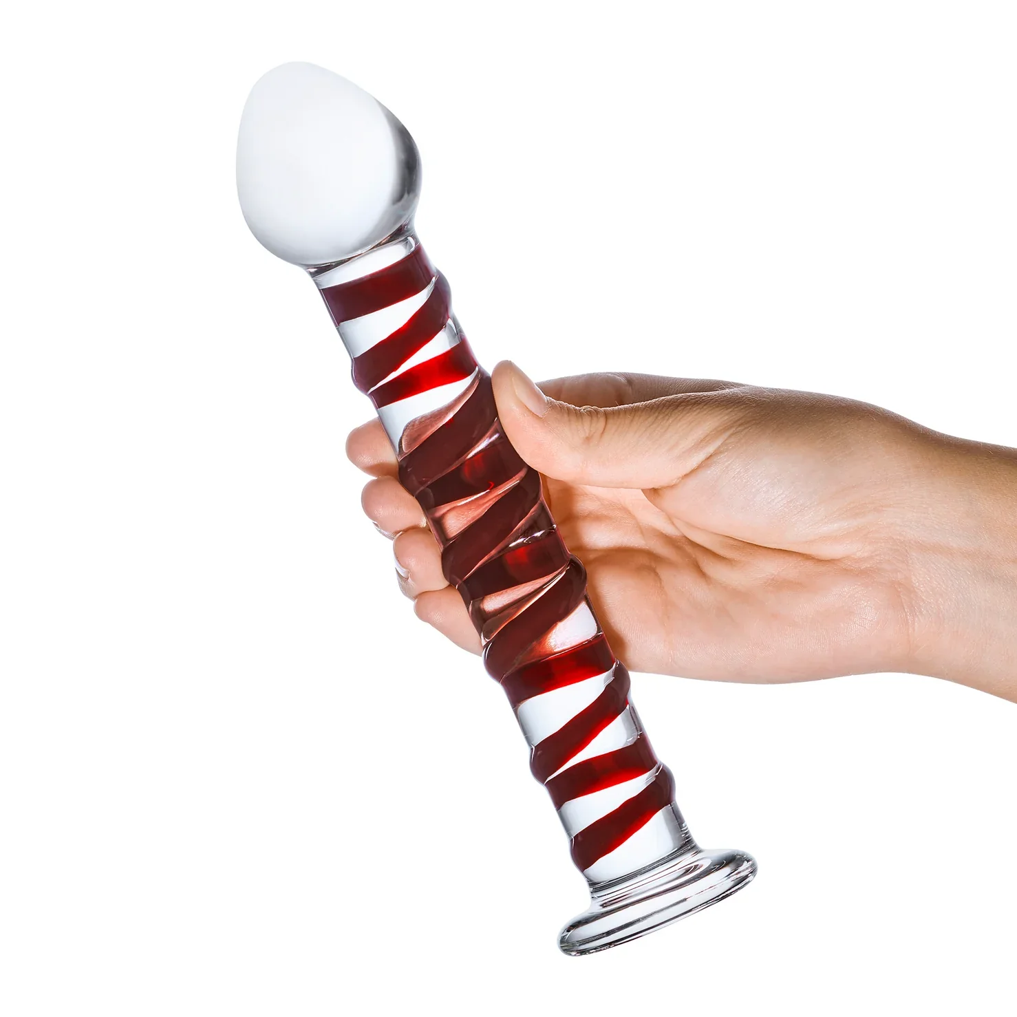 Gläs Mr. Swirly Spiral Glass Dildo - Image 4