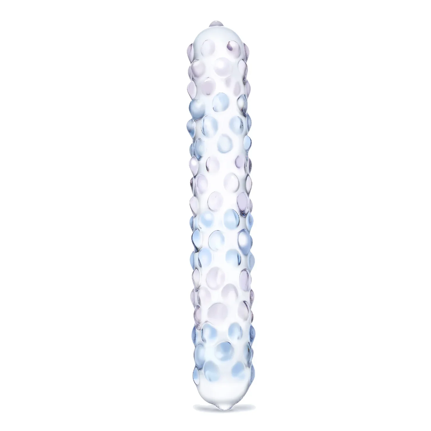 Gläs Purple Rose Nubby Dildo - Image 2