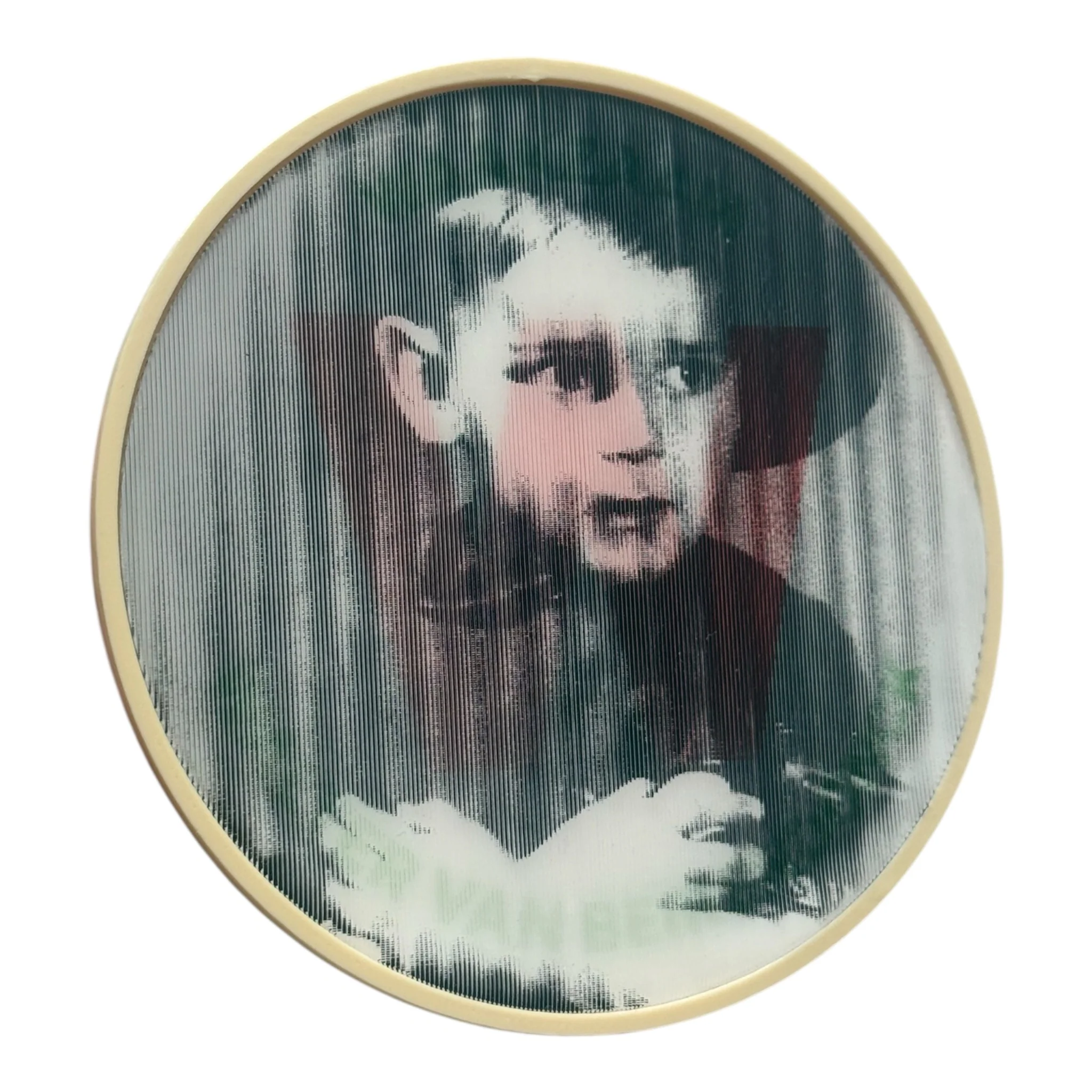 Glitch Lenticular Button by Walter Van Beirendonck - Image 2