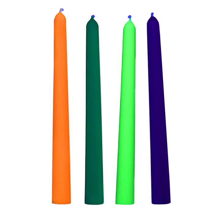 Glow Wax UV Blacklight Reactive Drip Candles Set of 4 by Master Series - Image 5