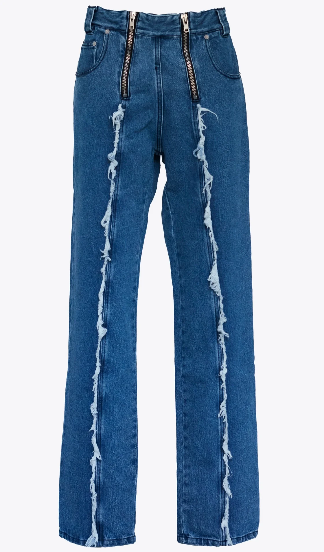 GMBH FRONT FRINGE ZIPPER JEANS FW 24-25 - Image 8