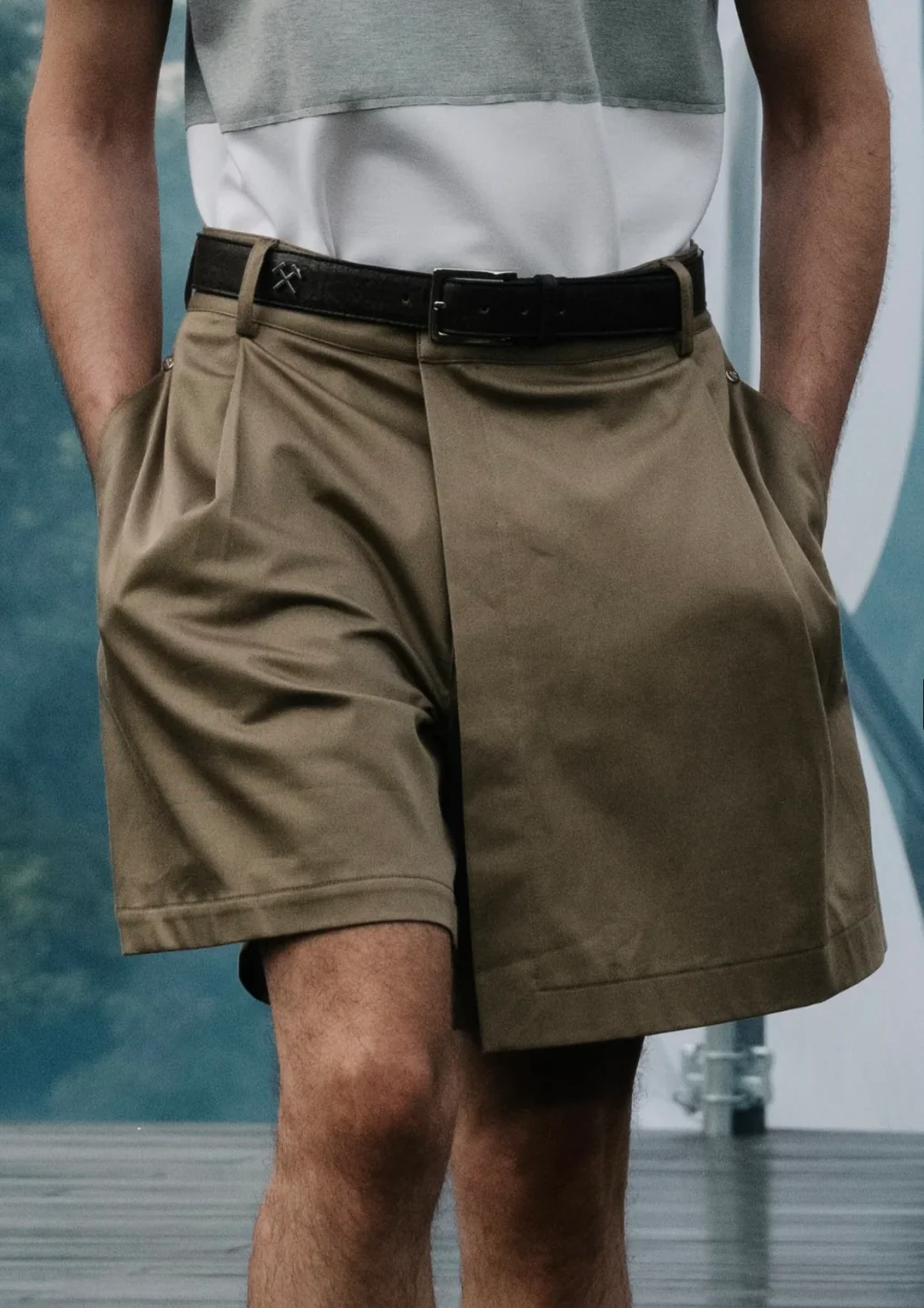 GMBH QALBI SKORT KHAKI - Image 2