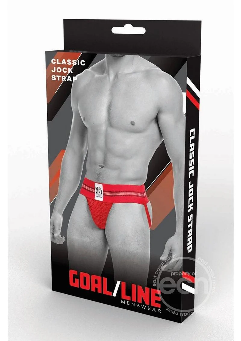 Goal Line Class Jockstrap Red - Image 3