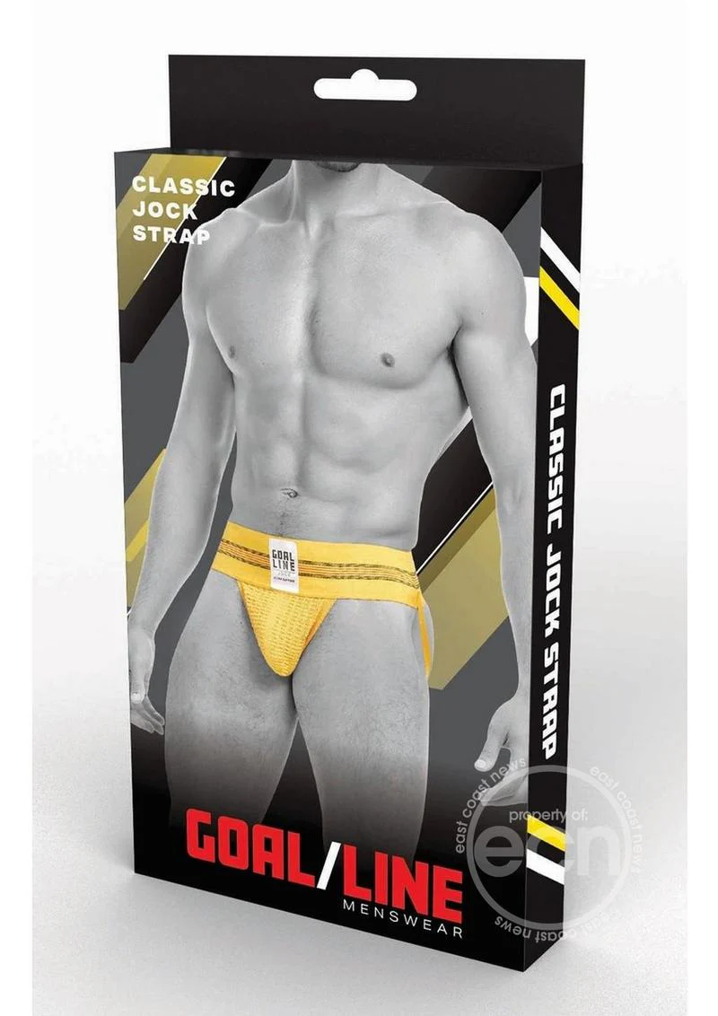 Goal Line Classic Jockstrap Yellow - Image 3
