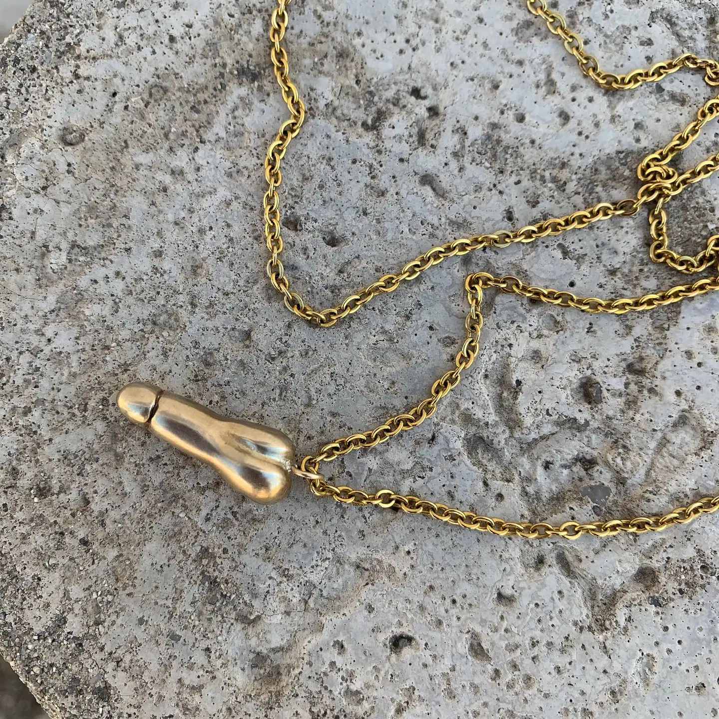 Bronze Penis Charm Necklace by Gilty Boy - Image 2