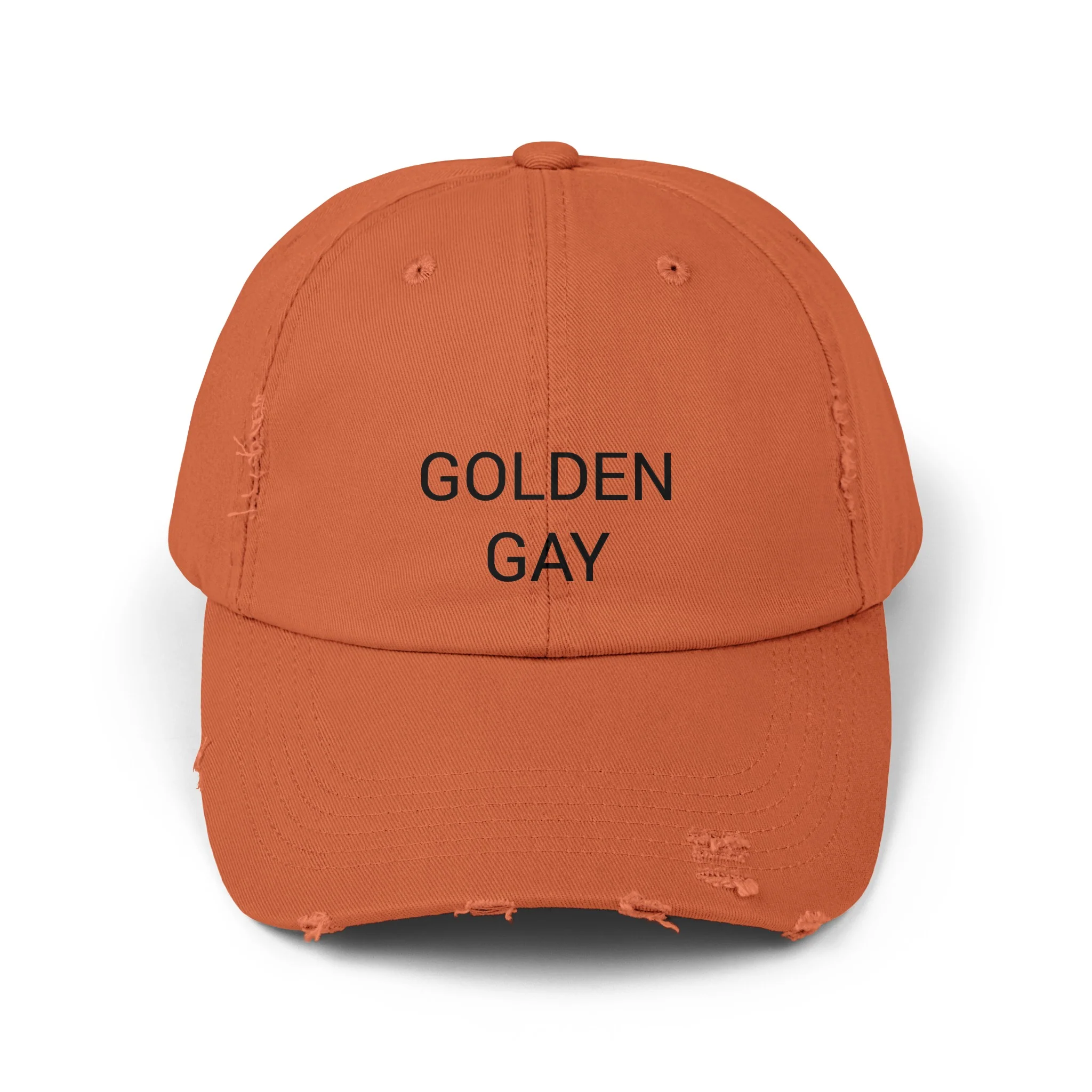 GOLDEN GAY Distressed Cap in 6 colors - Image 2