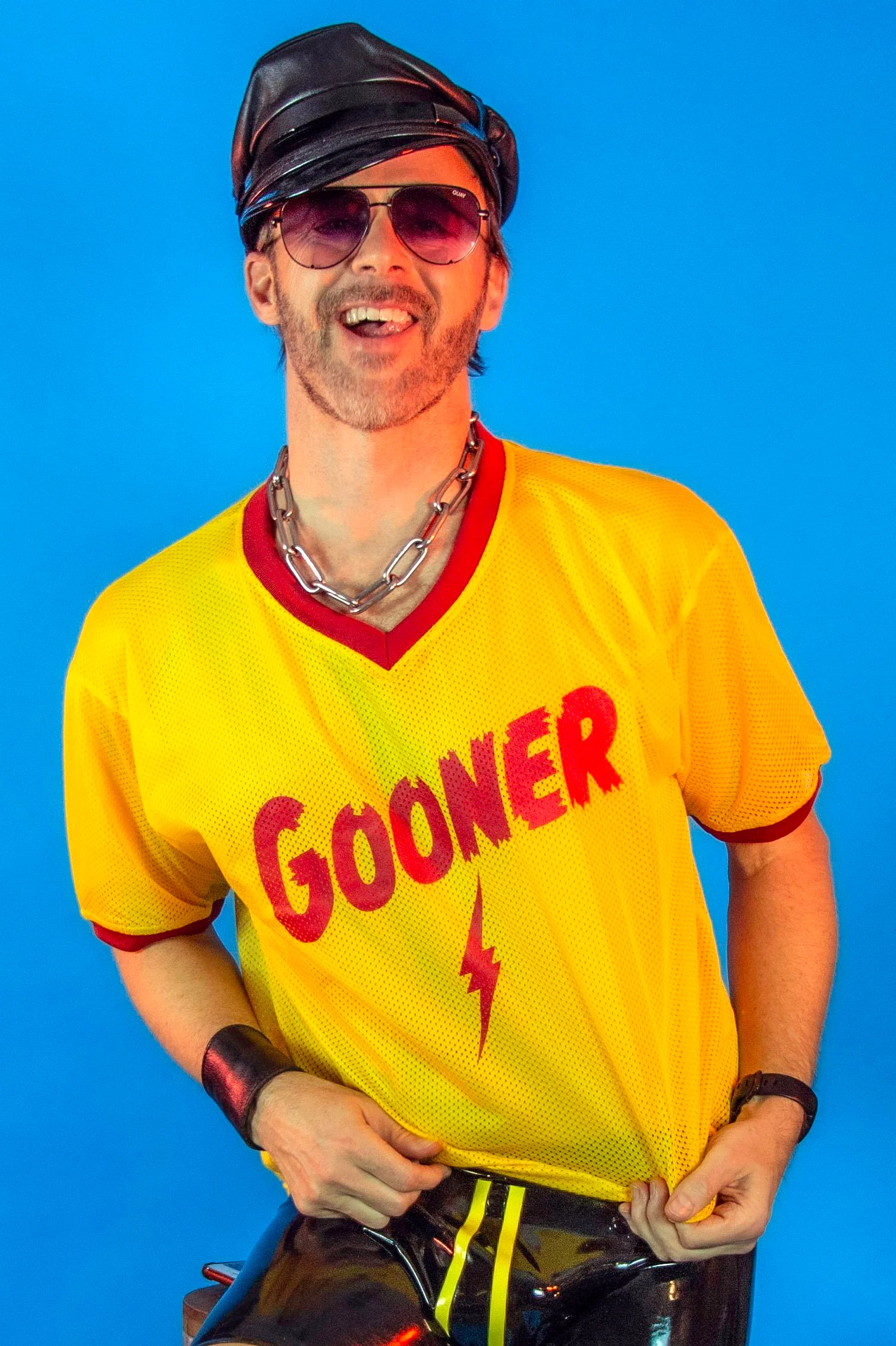 Gooner Mesh Football Jersey by Peachy Kings - Image 2