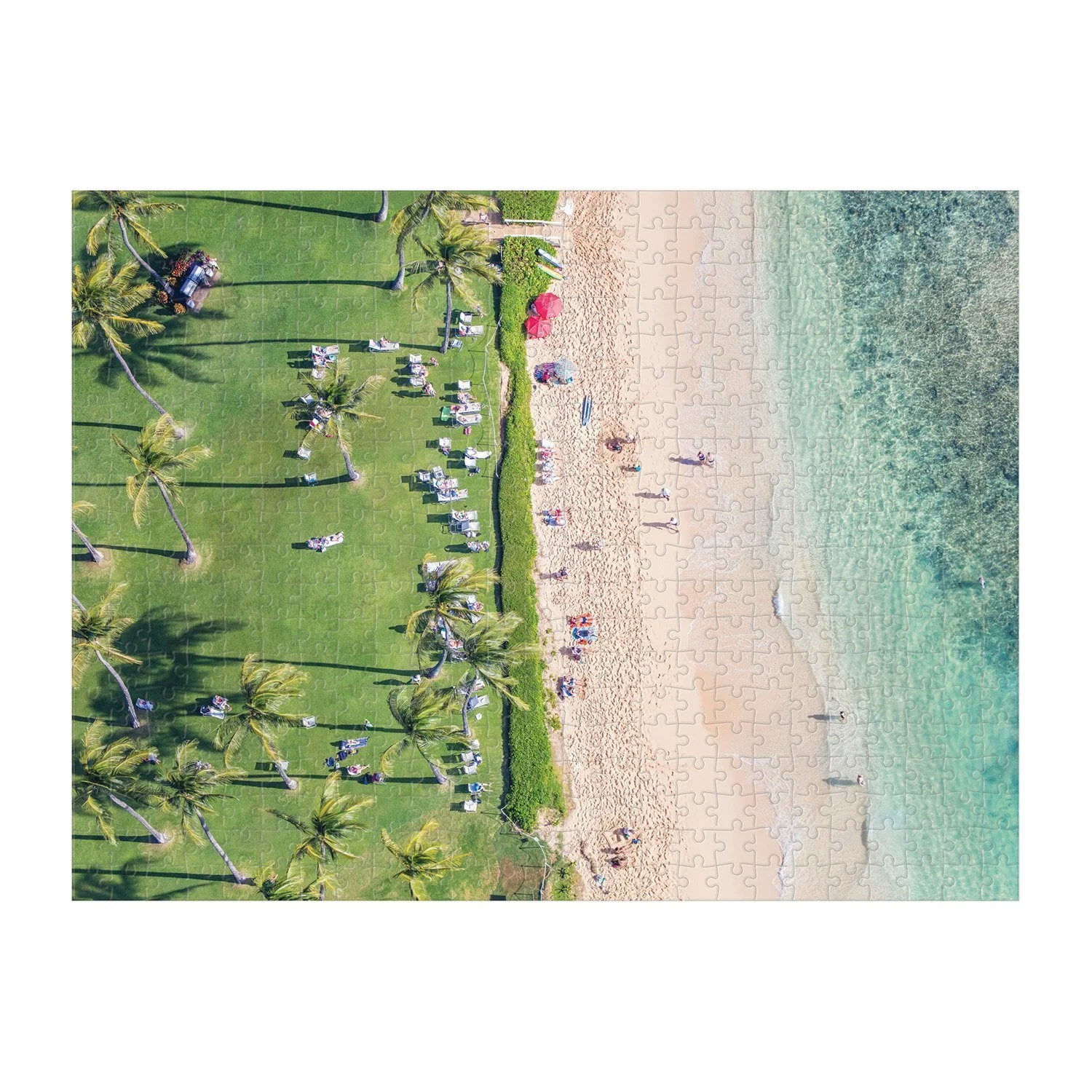 Gray Malin The Hawaii Beach Double Sided 500 Piece Jigsaw Puzzle - Image 4