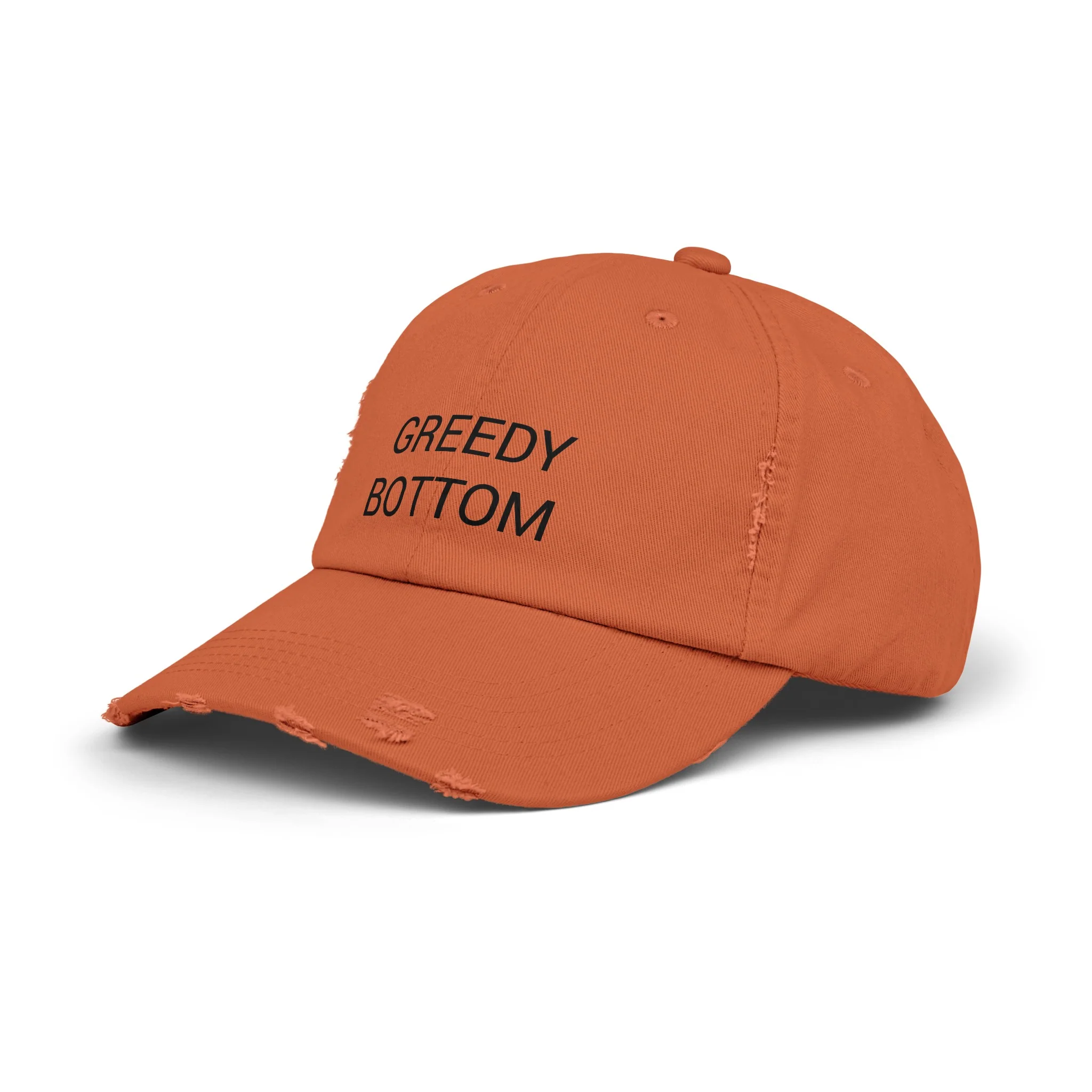 GREEDY BOTTOM Distressed Cap in 6 colors - Image 8