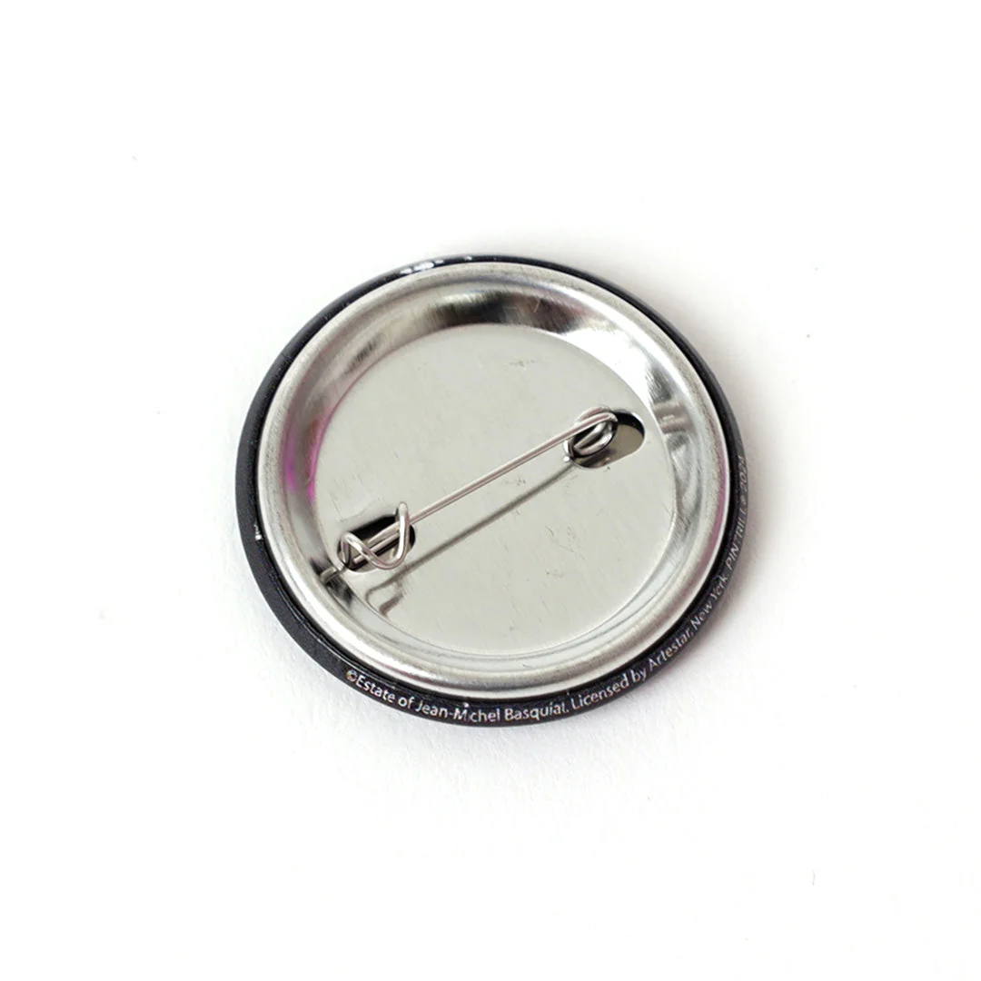 Keith Haring Red Barking Dog Button - Image 2