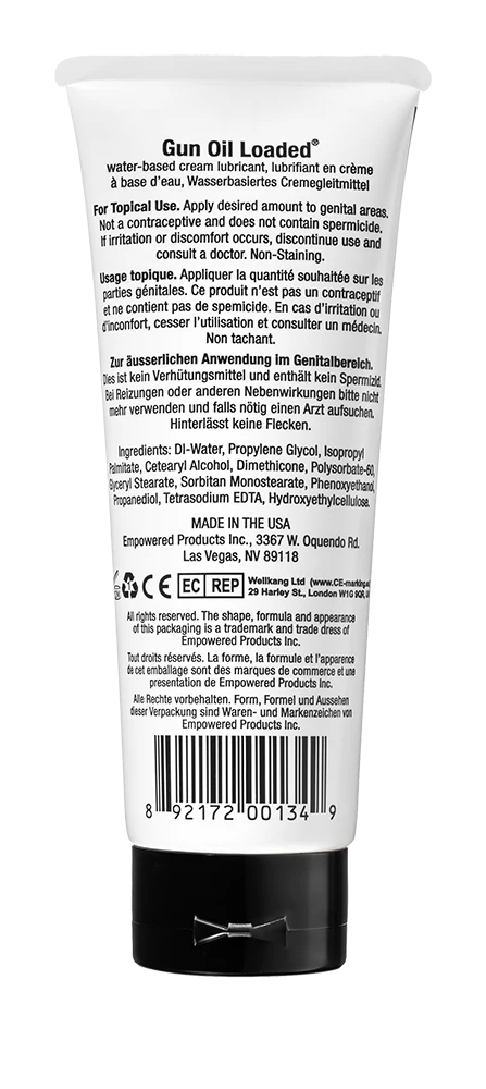 GUN OIL LOADED WATER-BASED CREAM LUBRICANT 3.3 oz - Image 3