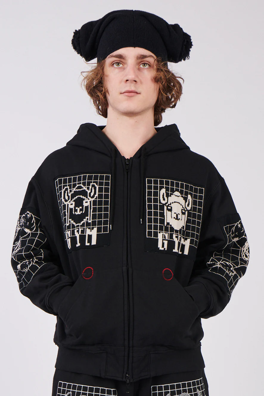 GYM ZIP UP HOODIE by Bernhard Willhelm FW22 - Image 5