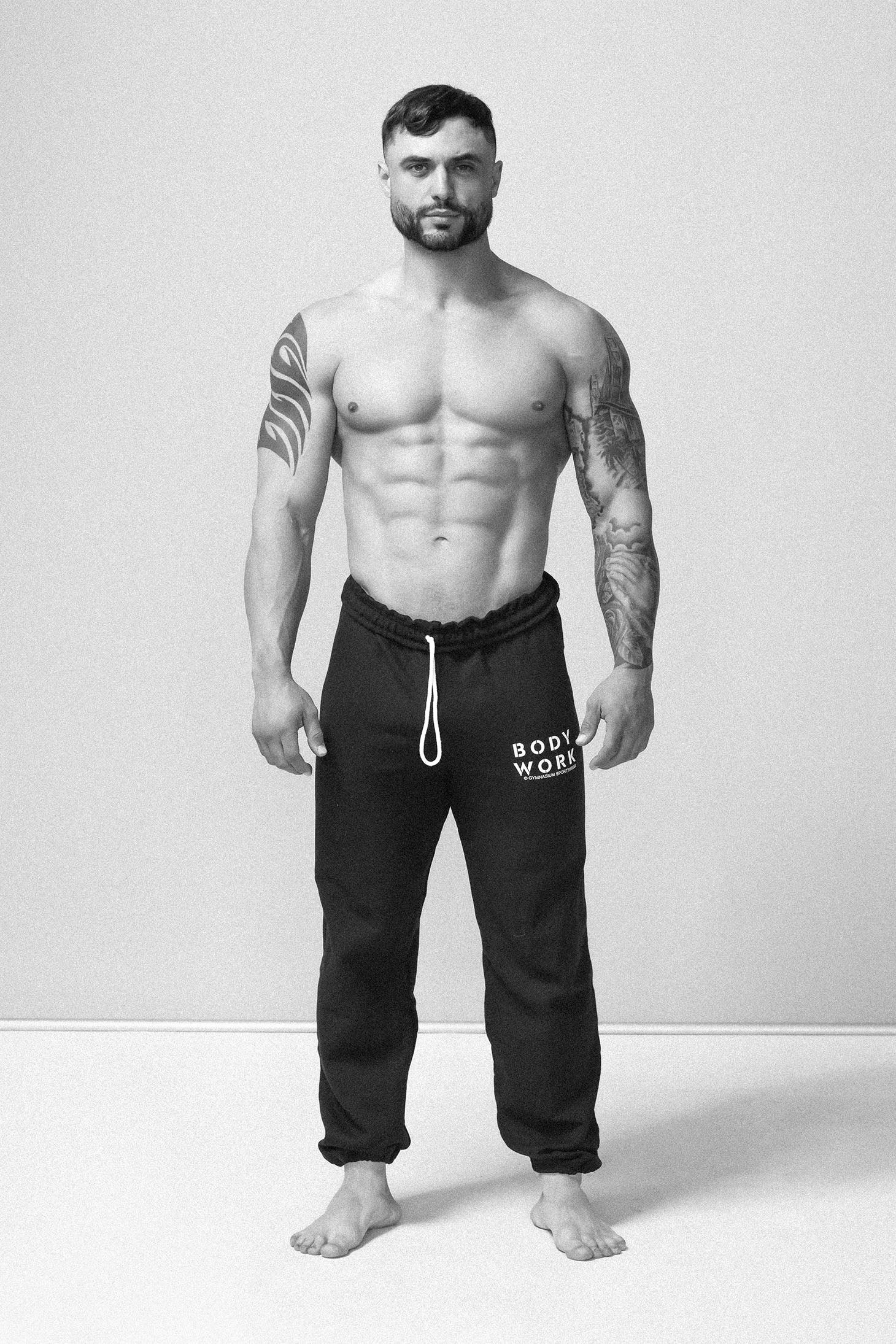 GYMNASIUM THE BODY WORK SWEATPANT NAVY BLUE - Image 2